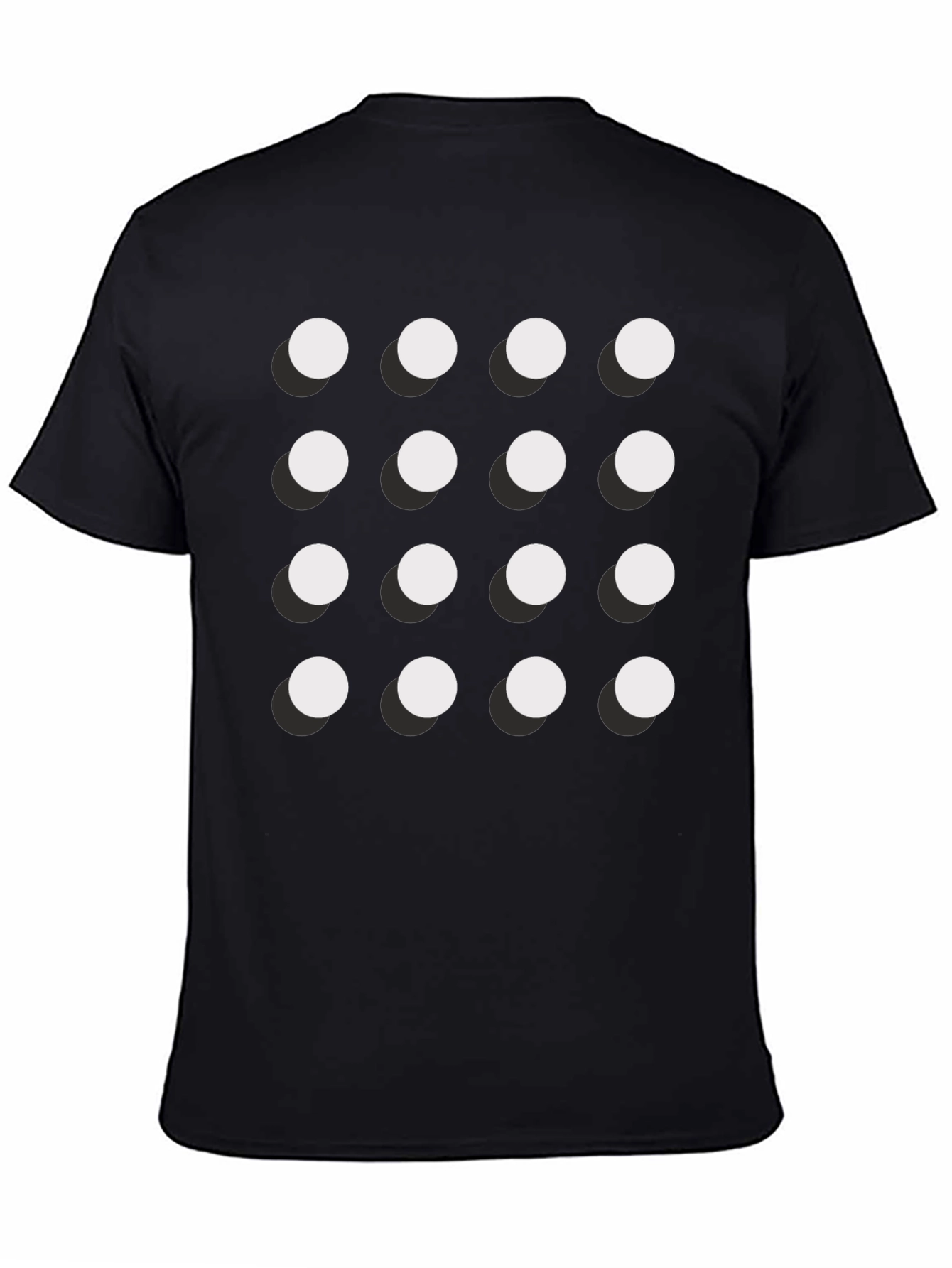 Geometric Dot Matrix Tee