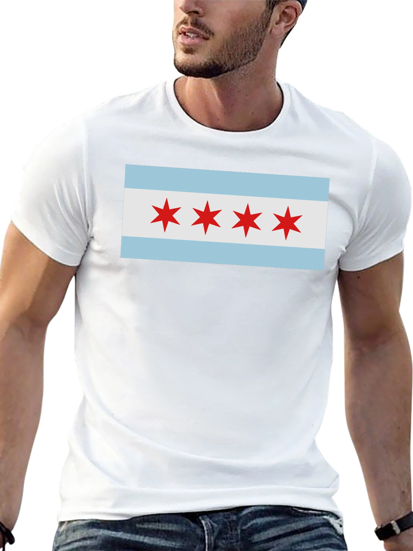 Chicago Flag T-Shirt - Classic City Pride