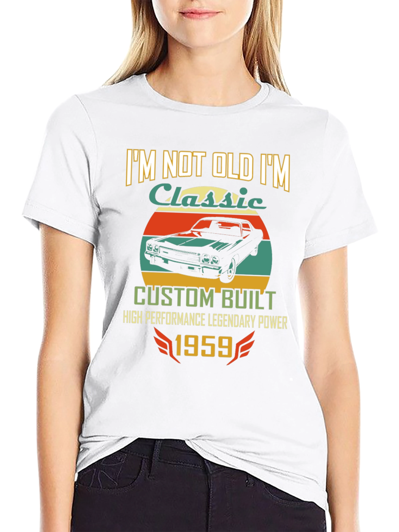 Classic Car 1959 T-Shirt - Custom Built