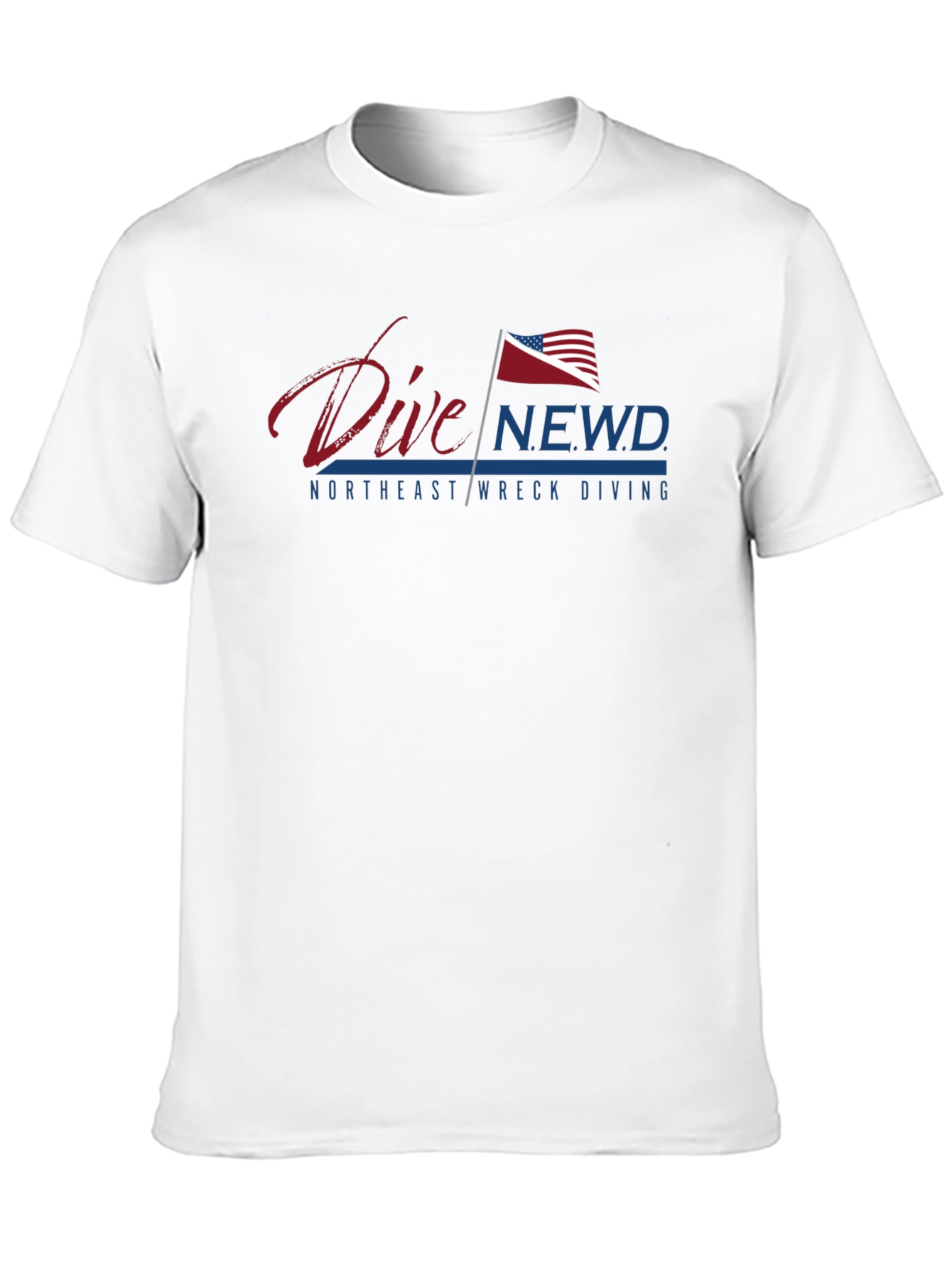 Dive NEWD T-Shirt - Northeast Wreck Diving Tee