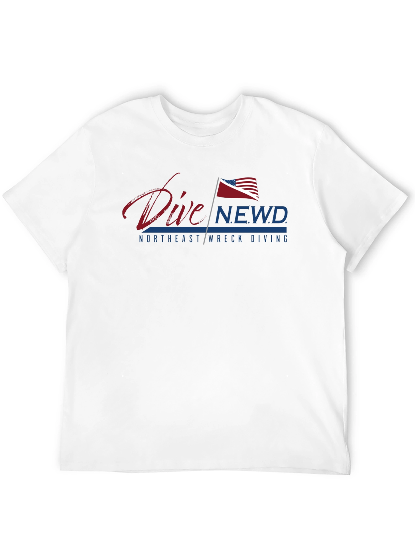 Dive NEWD T-Shirt - Northeast Wreck Diving Tee