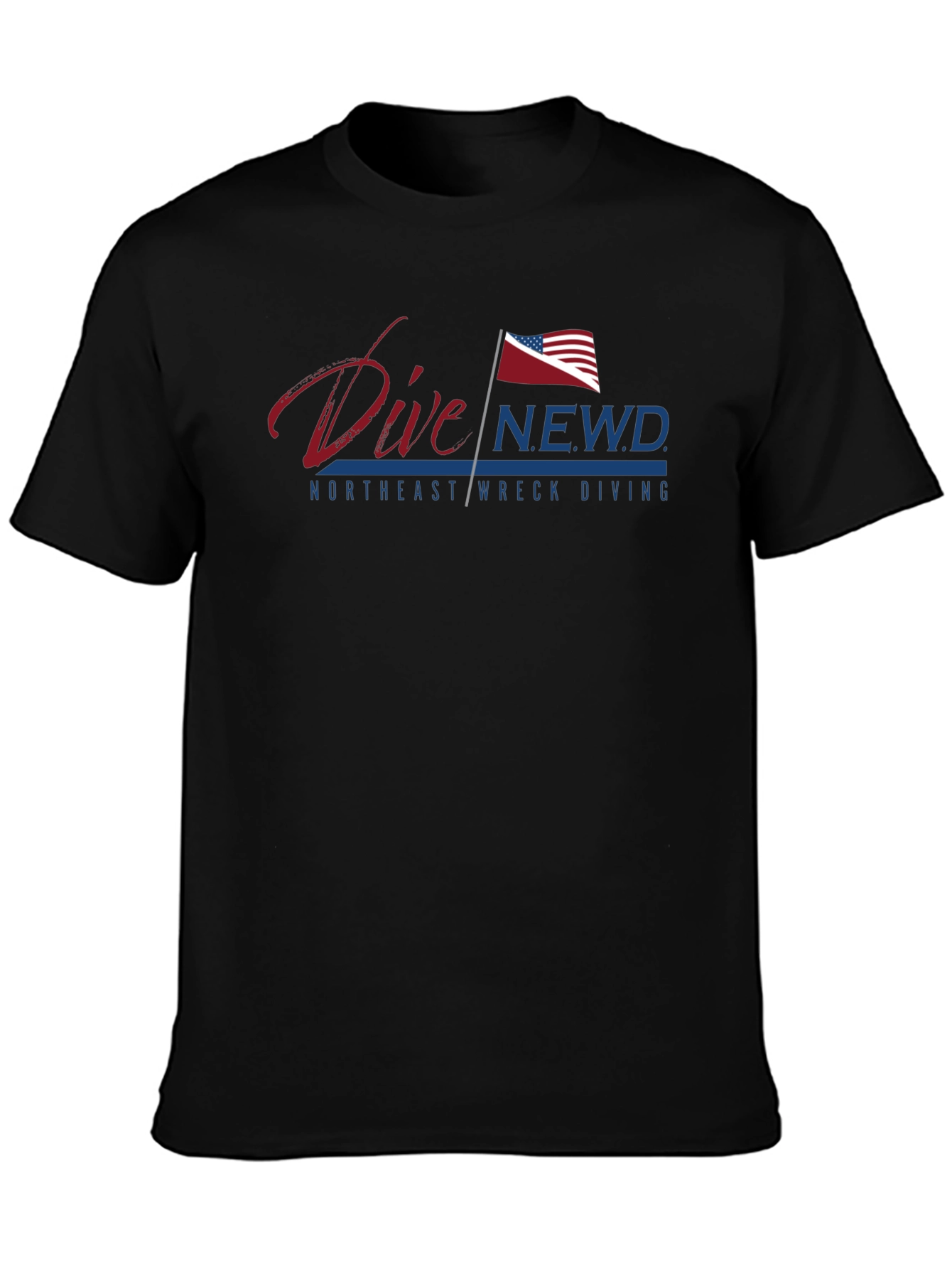 Dive NEWD T-Shirt - Northeast Wreck Diving Tee