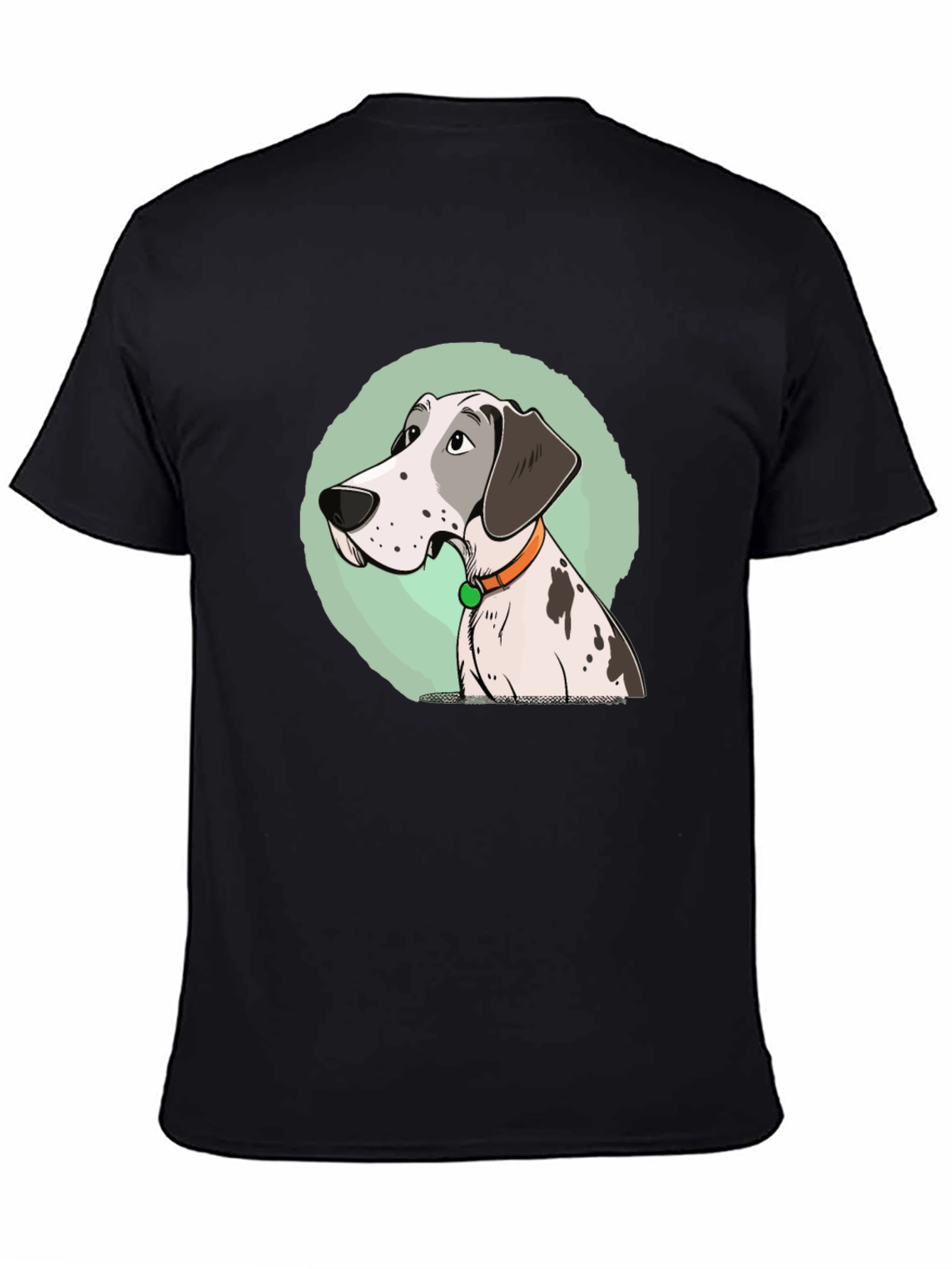 Dog Lovers Tee: Cartoon Pointer Dog T-Shirt