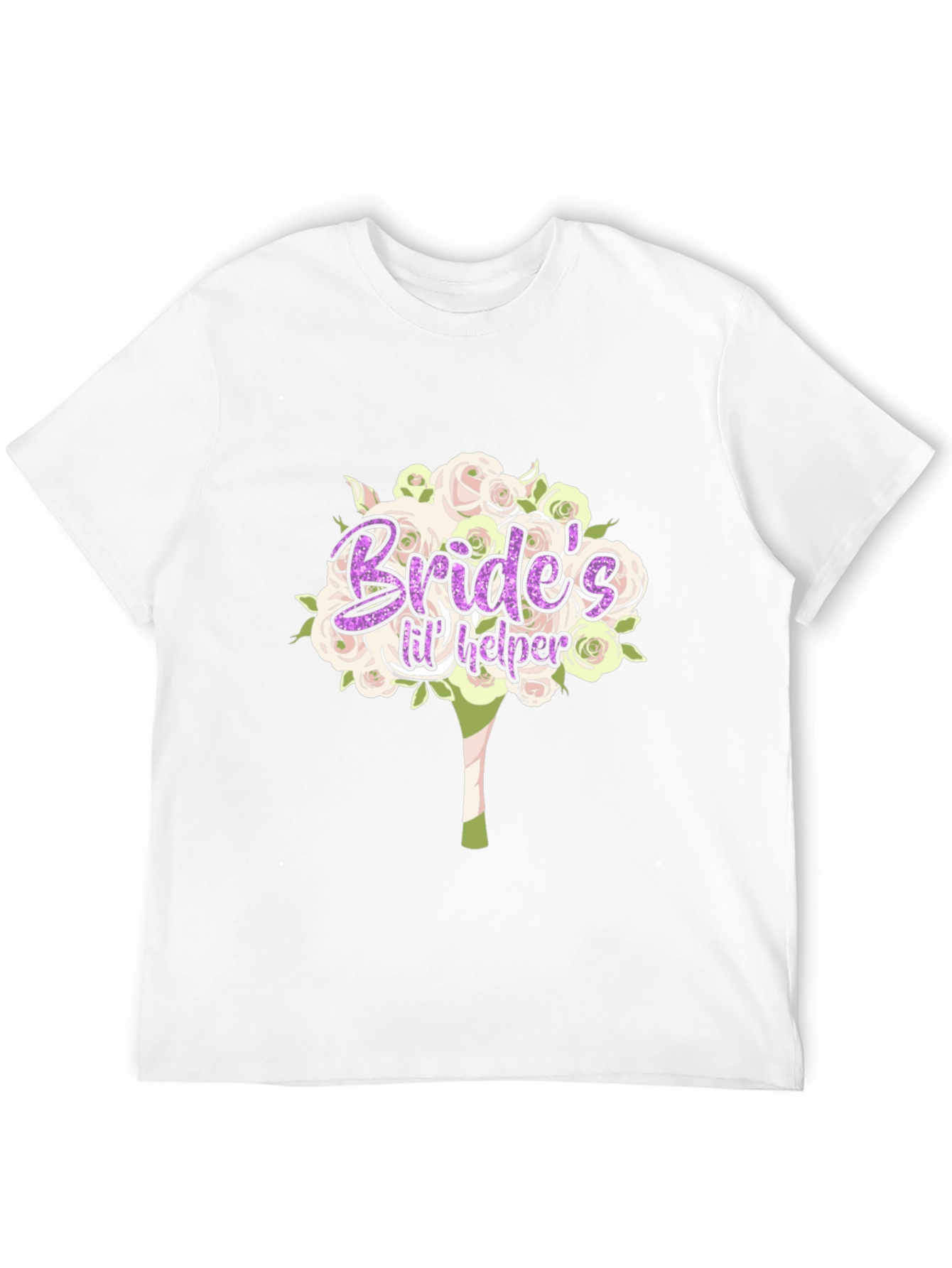 Brides Lil Helper T-Shirt - Wedding Party Apparel