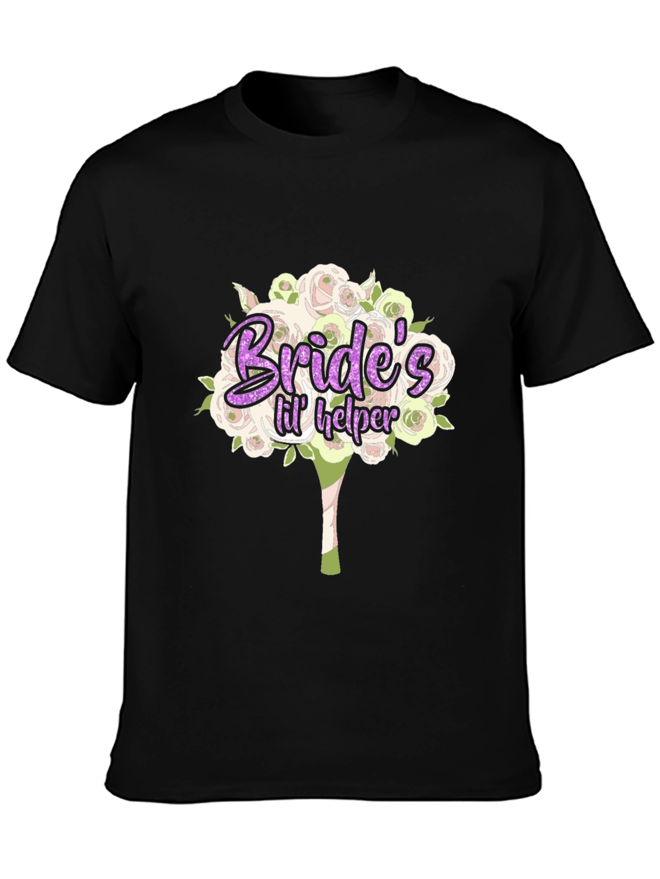 Brides Lil Helper T-Shirt - Wedding Party Apparel