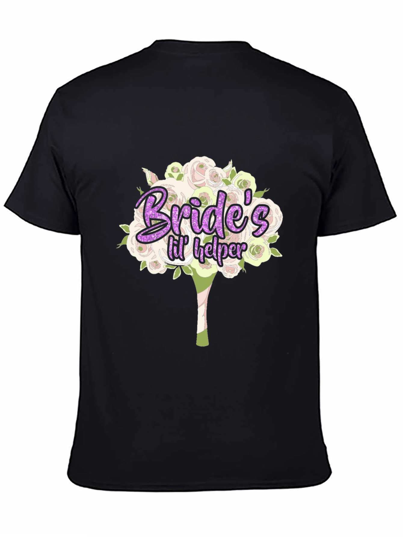 Brides Lil Helper T-Shirt - Wedding Party Apparel