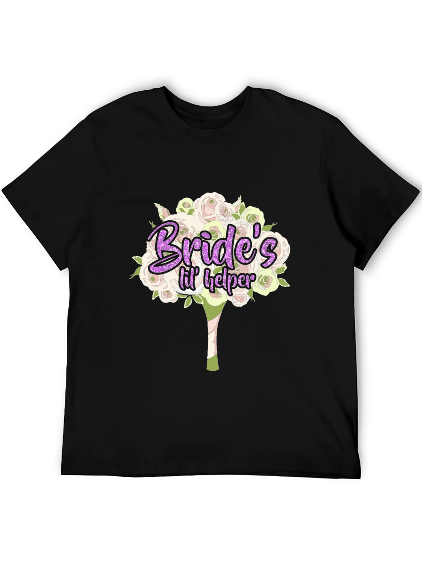 Brides Lil Helper T-Shirt - Wedding Party Apparel