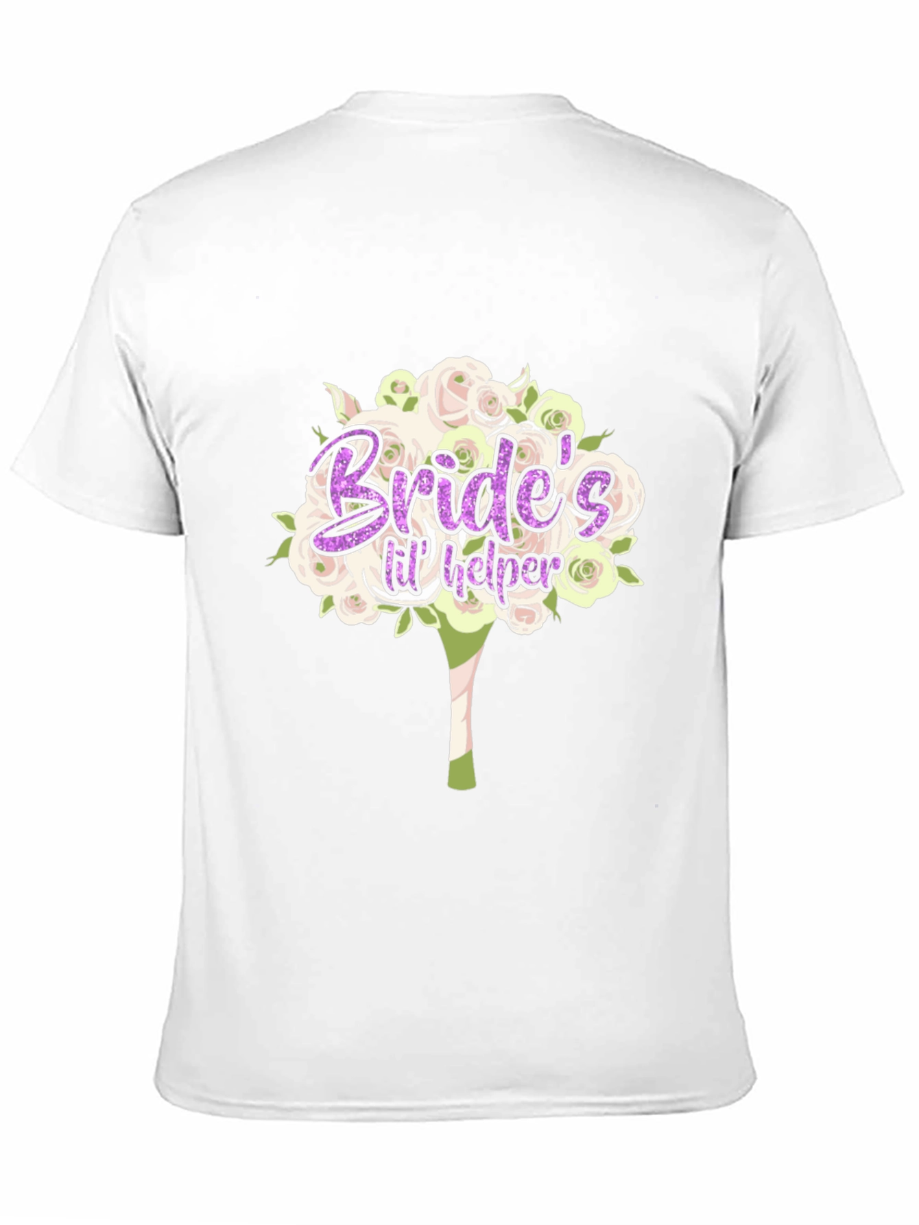Brides Lil Helper T-Shirt - Wedding Party Apparel