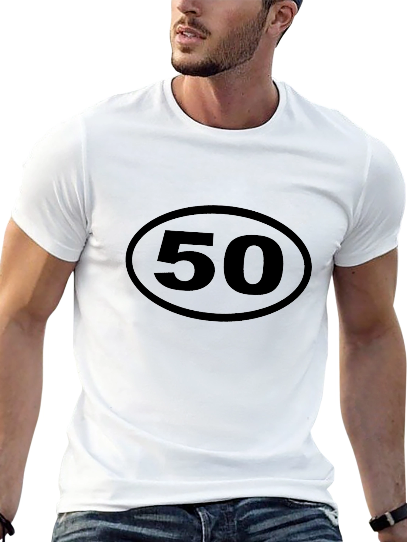 Retro 50 Graphic Tee - Black