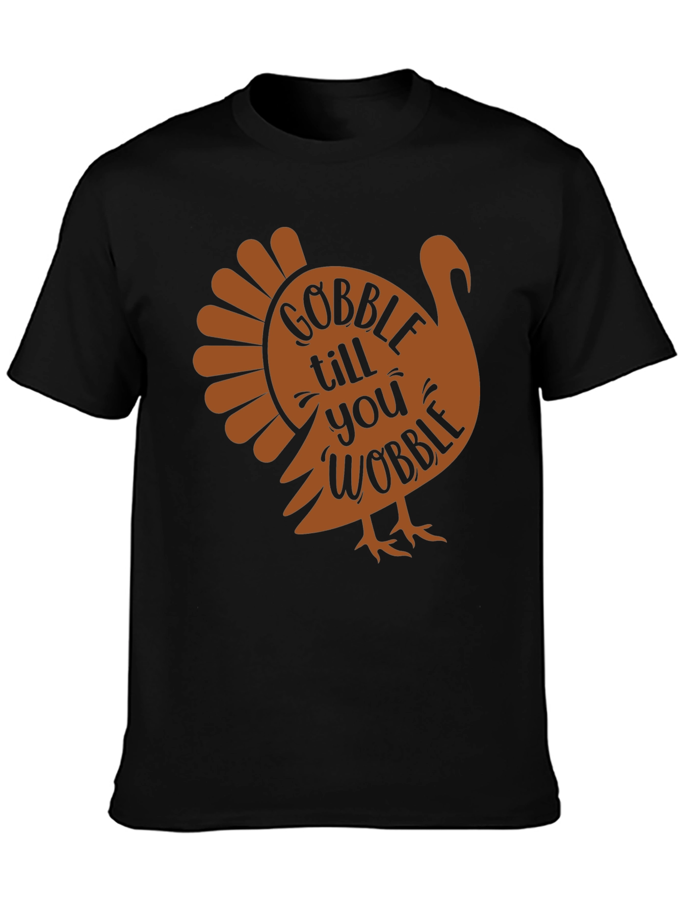 Gobble Till You Wobble Thanksgiving Tee