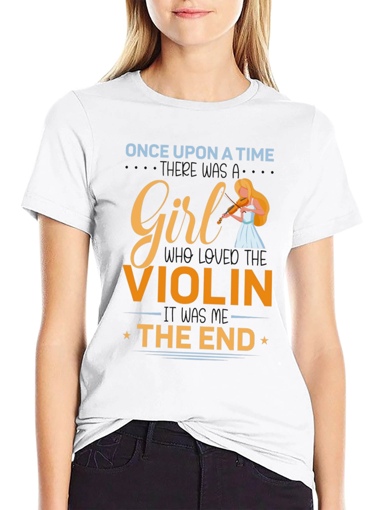 Once Upon a Time Girl Violinist T-Shirt