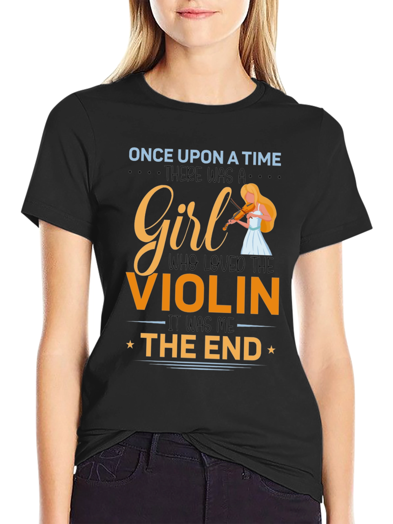 Once Upon a Time Girl Violinist T-Shirt