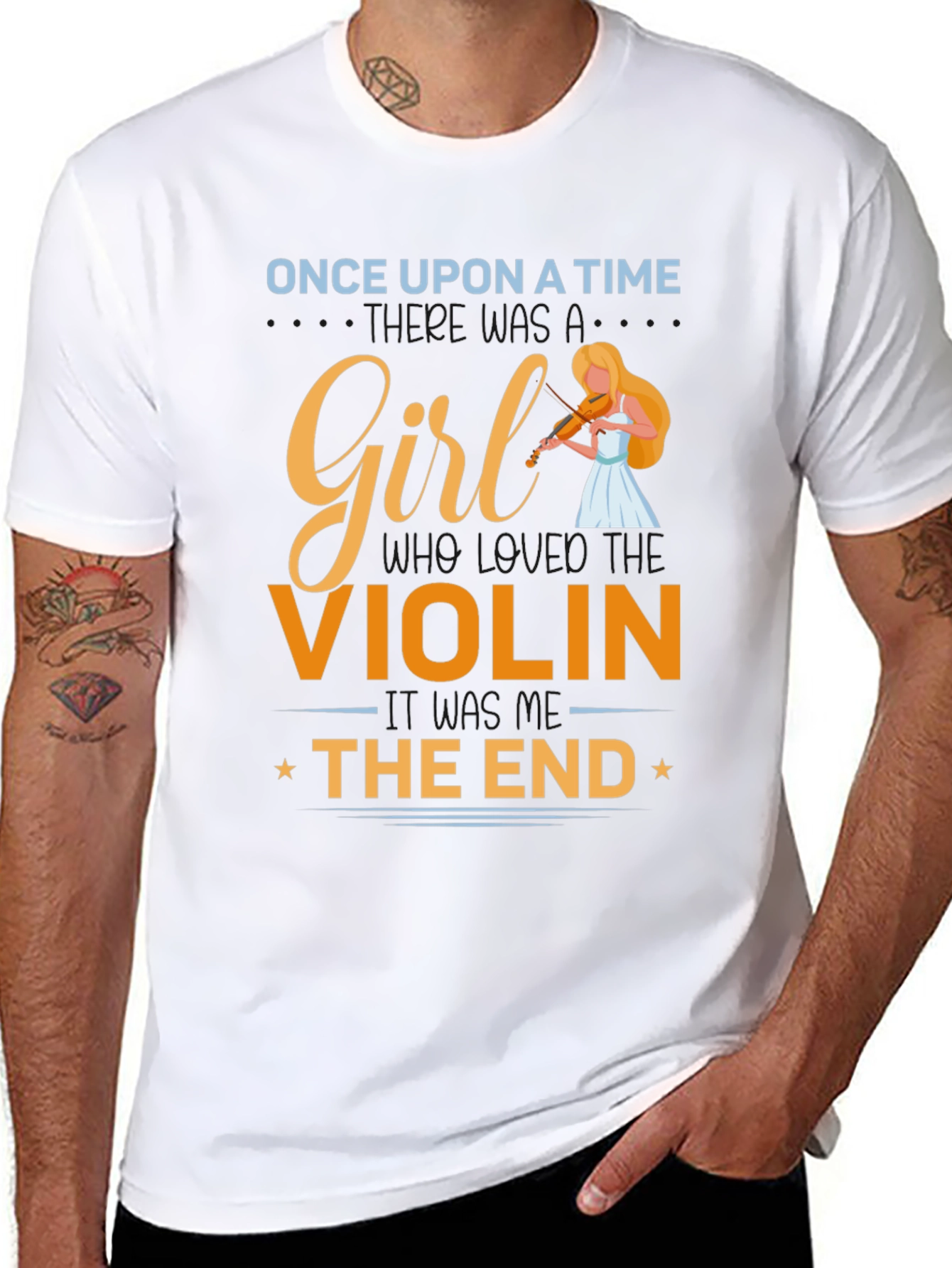 Once Upon a Time Girl Violinist T-Shirt
