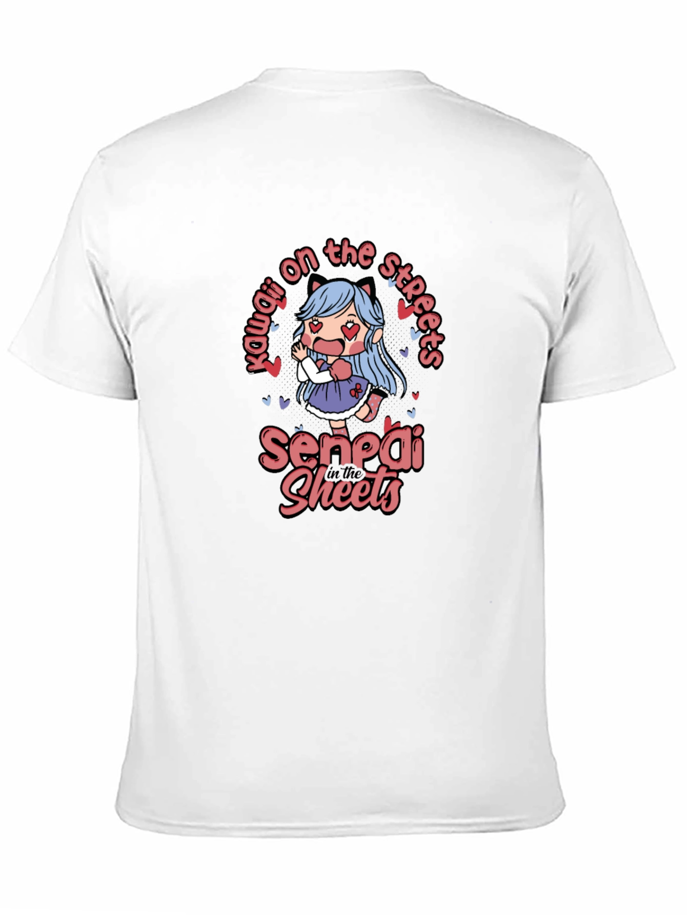Kawaii Anime Graphic T-Shirt