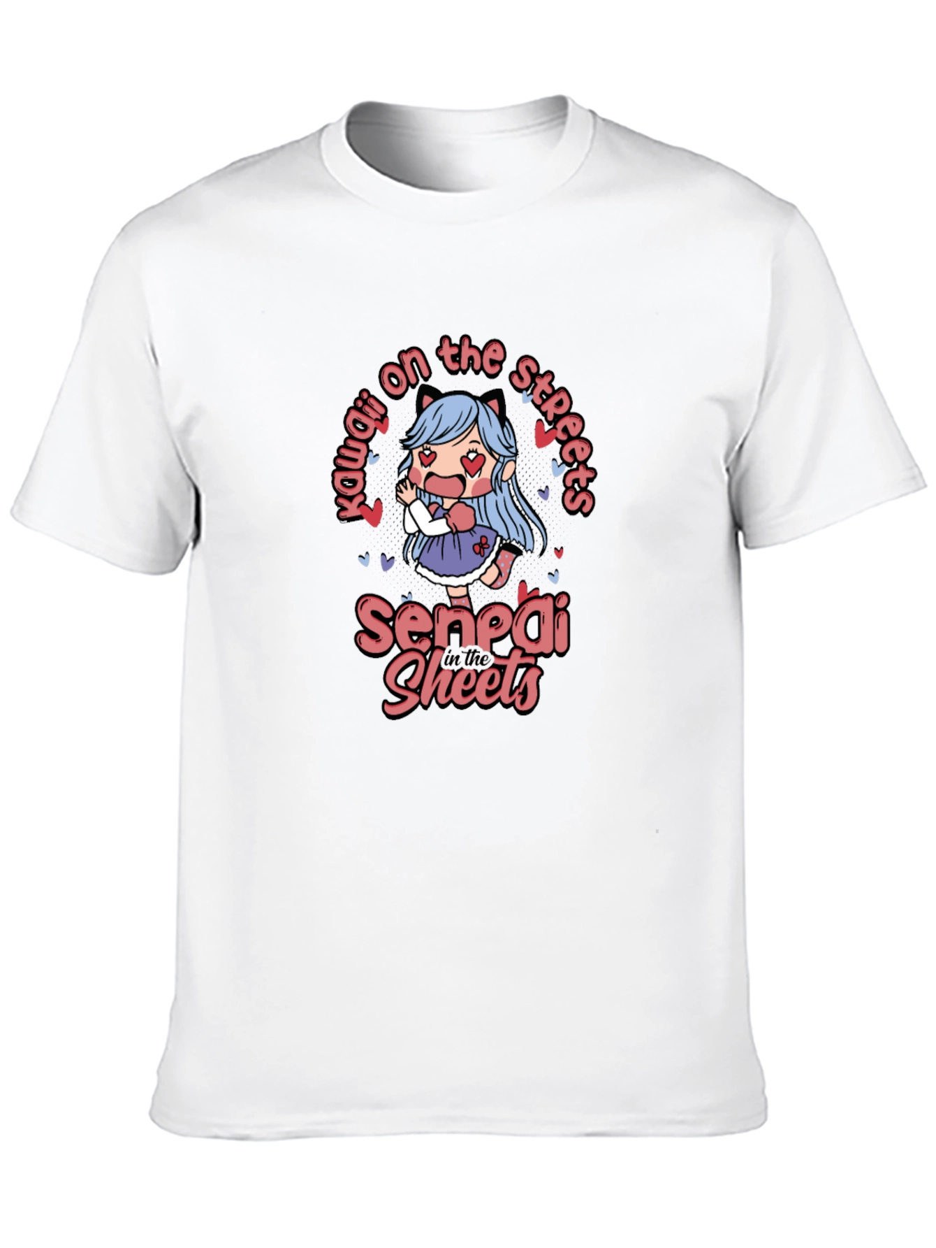 Kawaii Anime Graphic T-Shirt