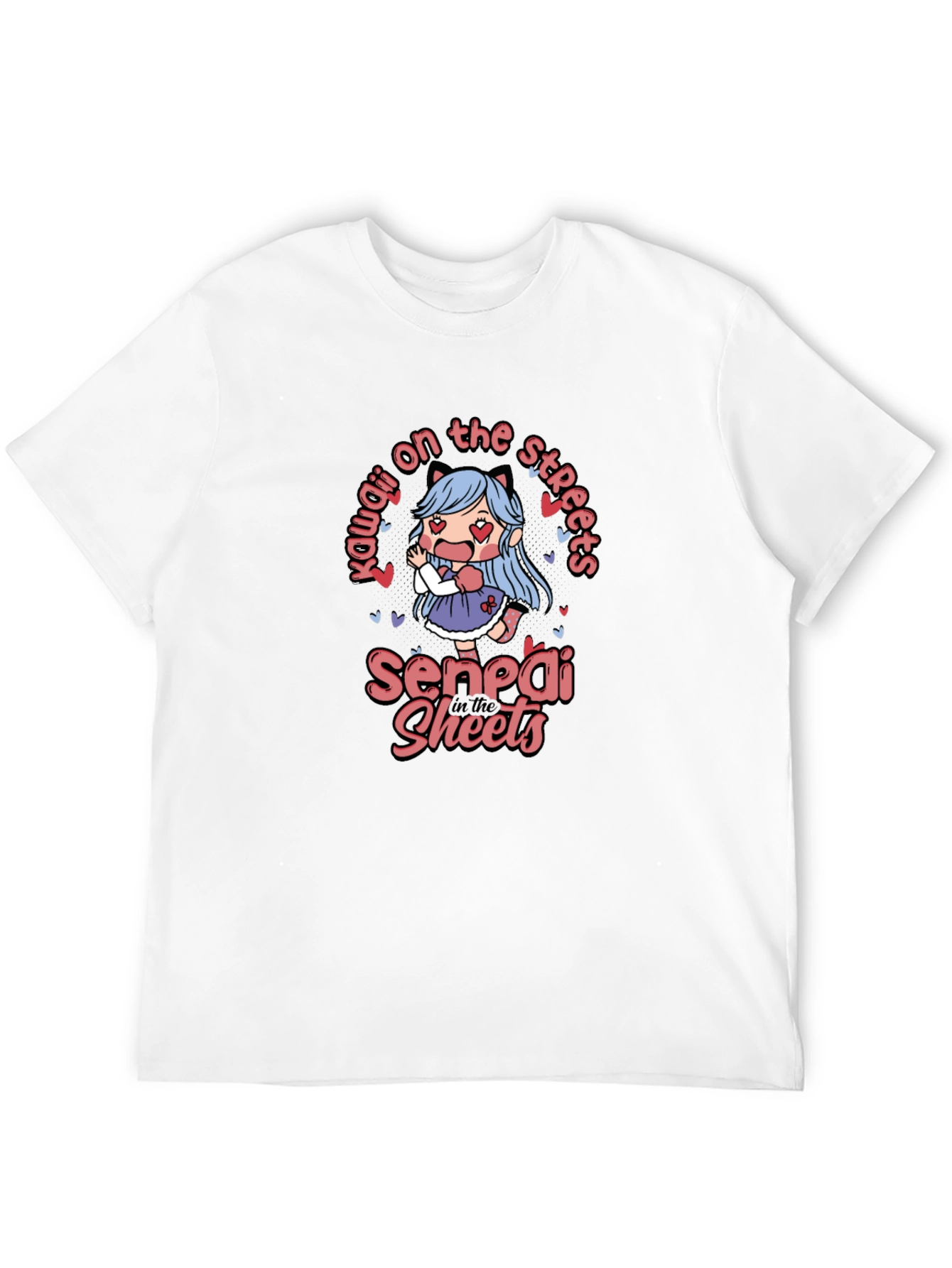 Kawaii Anime Graphic T-Shirt