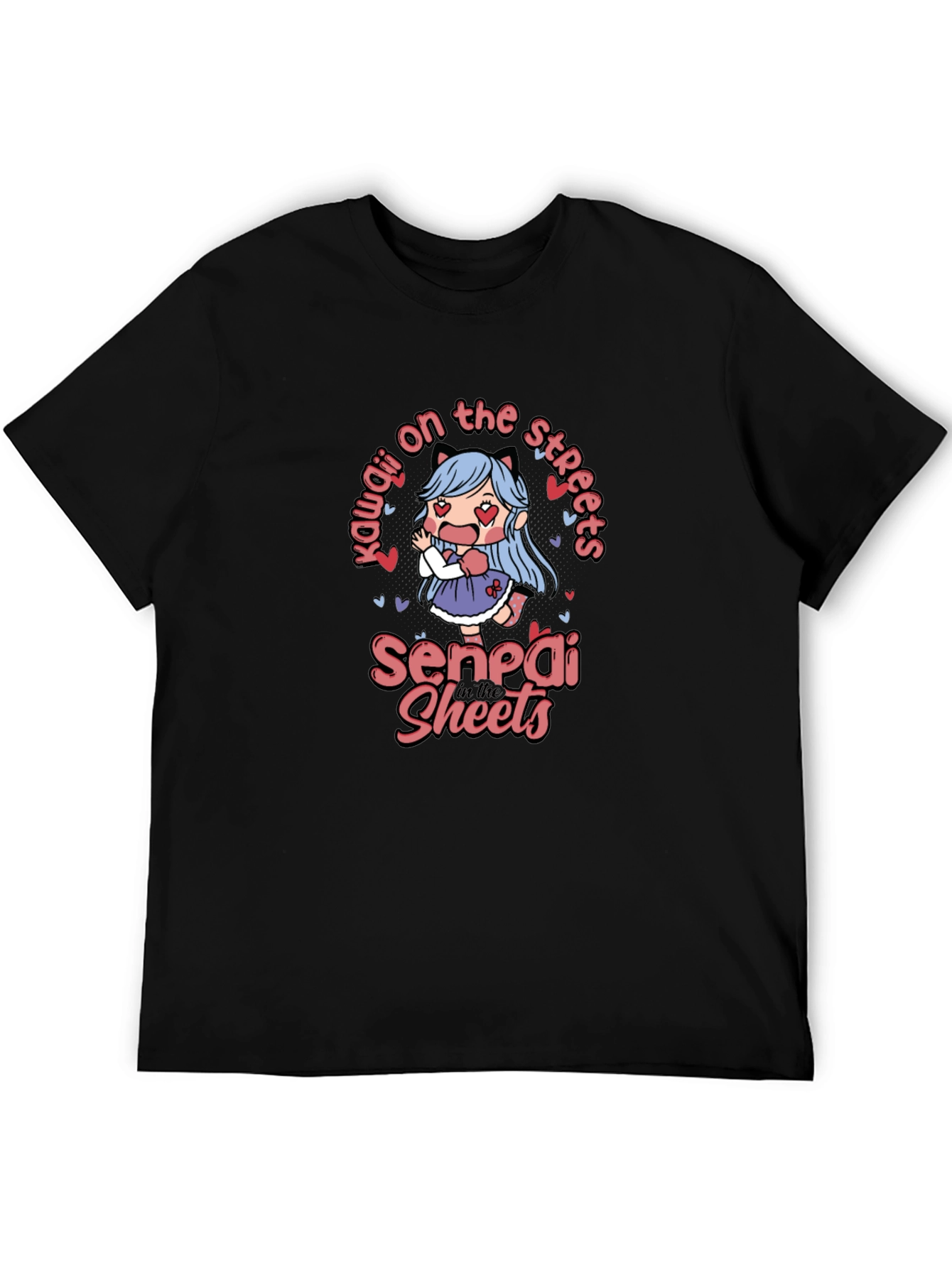 Kawaii Anime Graphic T-Shirt