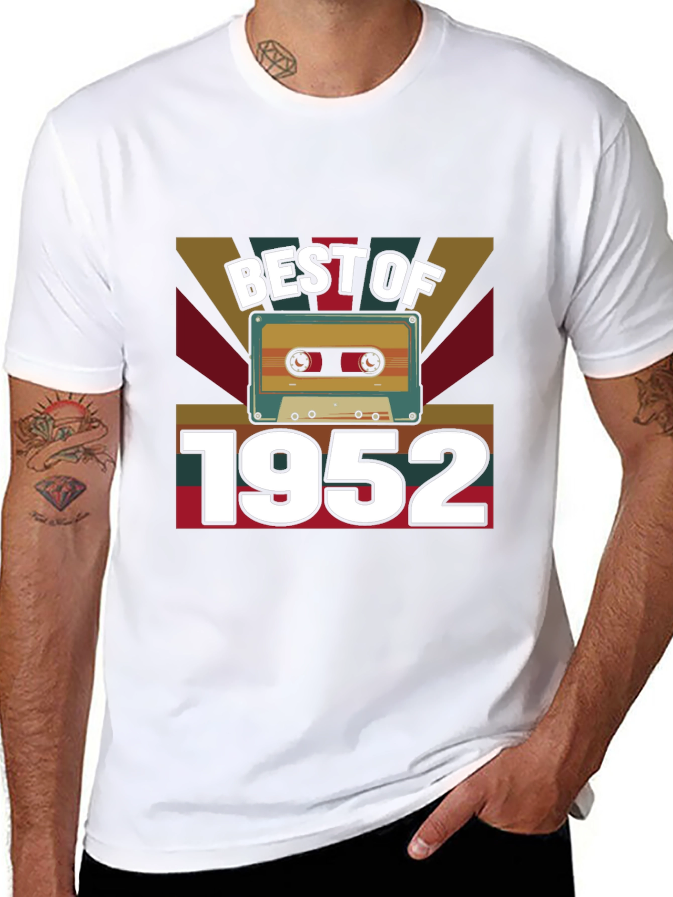 Best of 1952 Cassette Tape Graphic Tee