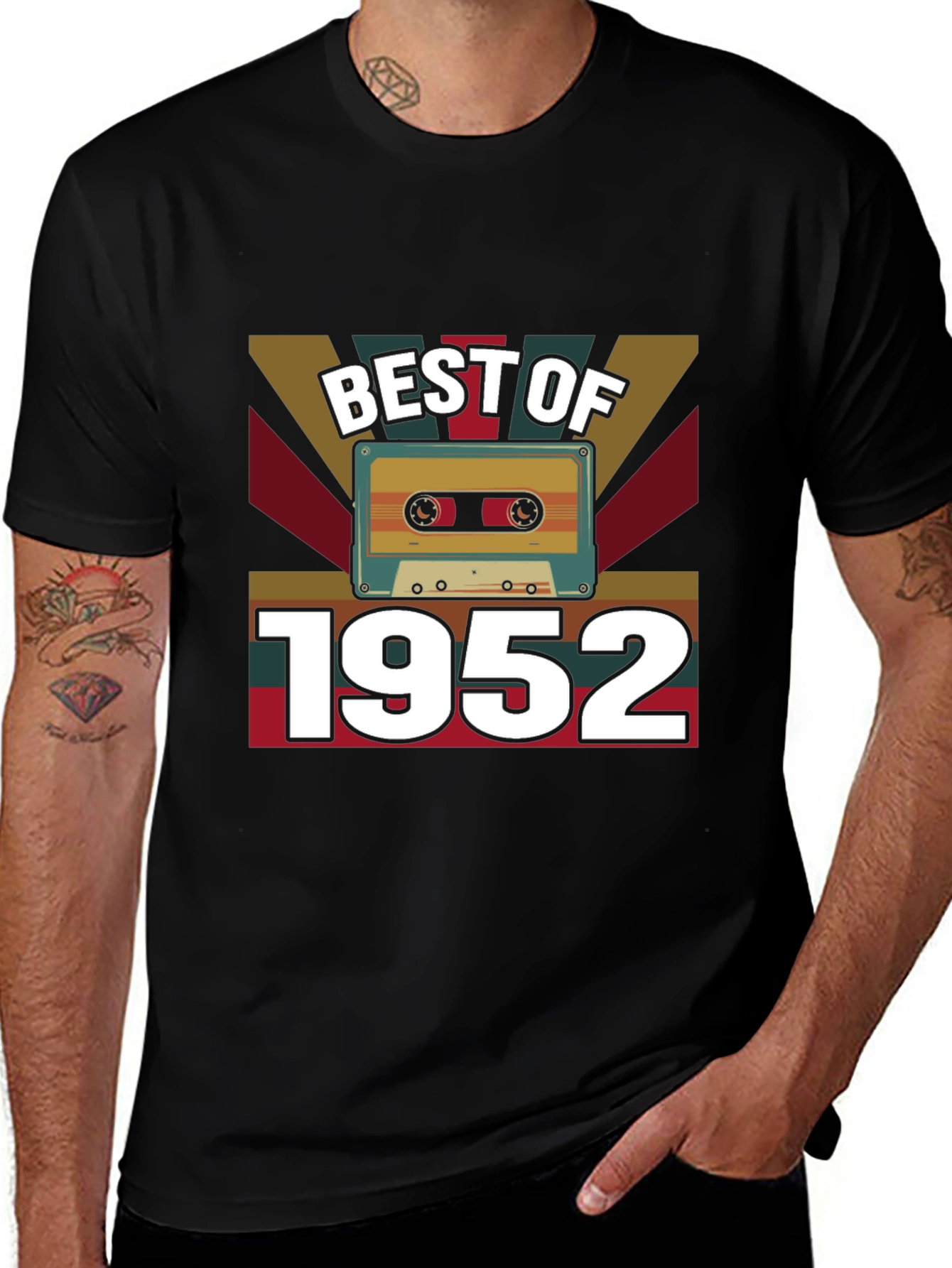 Best of 1952 Cassette Tape Graphic Tee