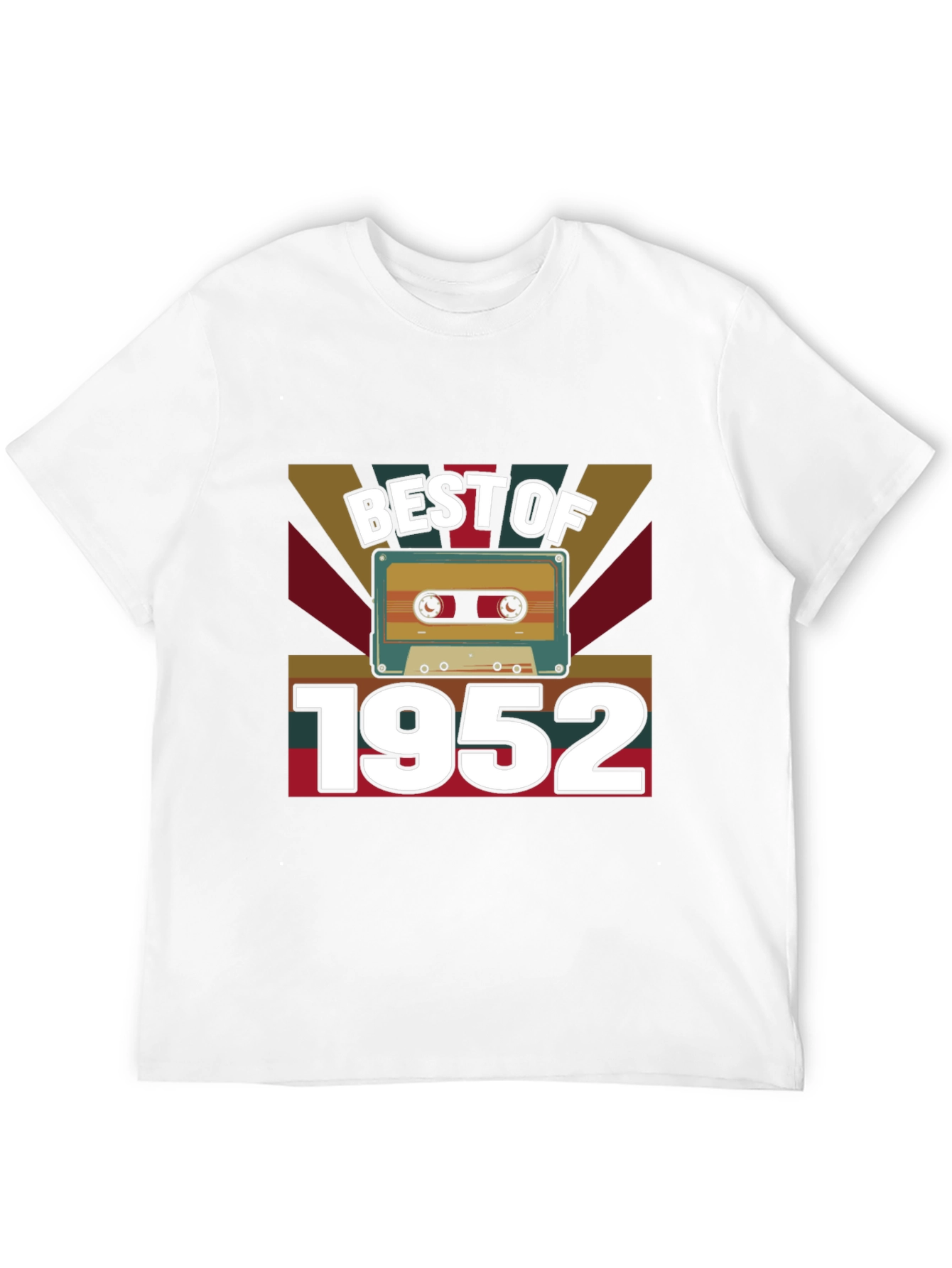 Best of 1952 Cassette Tape Graphic Tee