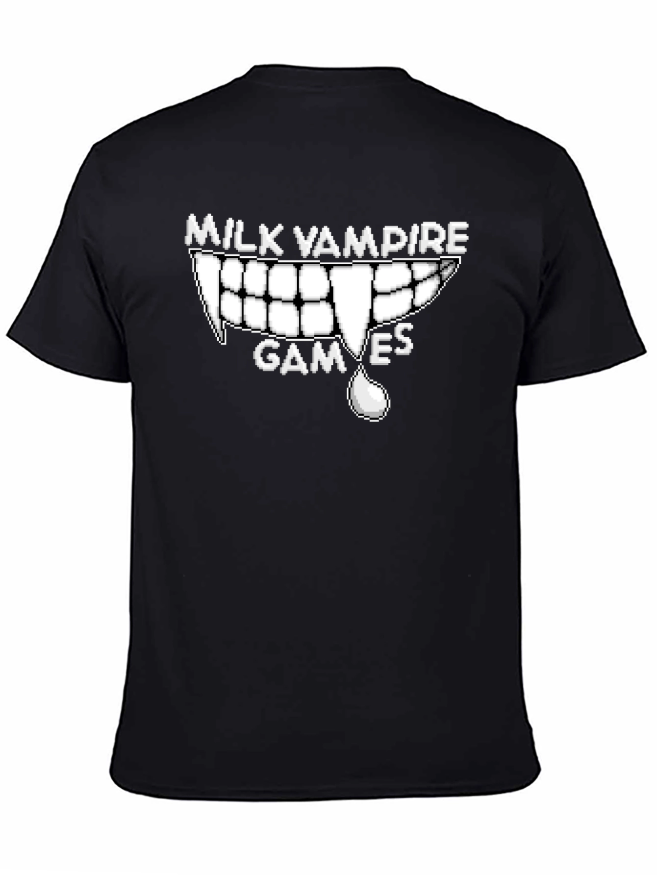 Milk Vampire Games T-Shirt - Unique Graphic Tee