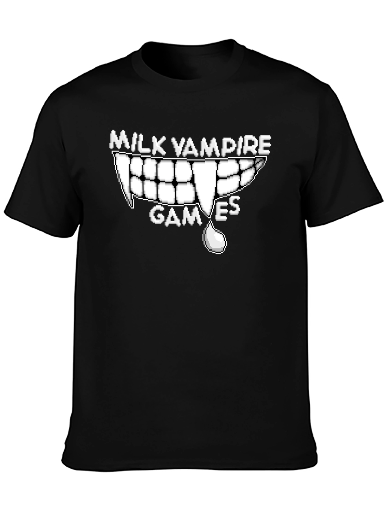 Milk Vampire Games T-Shirt - Unique Graphic Tee