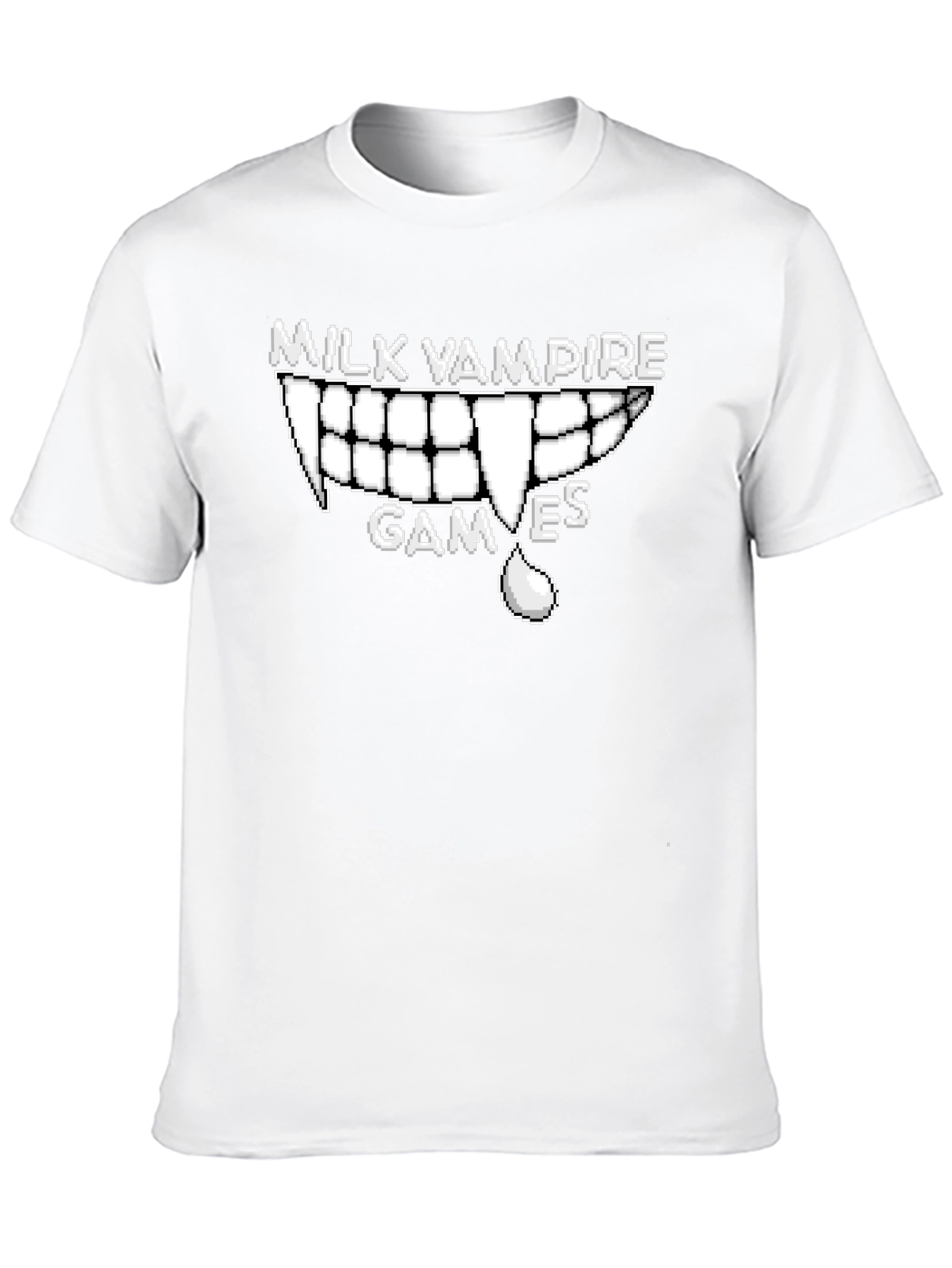 Milk Vampire Games T-Shirt - Unique Graphic Tee