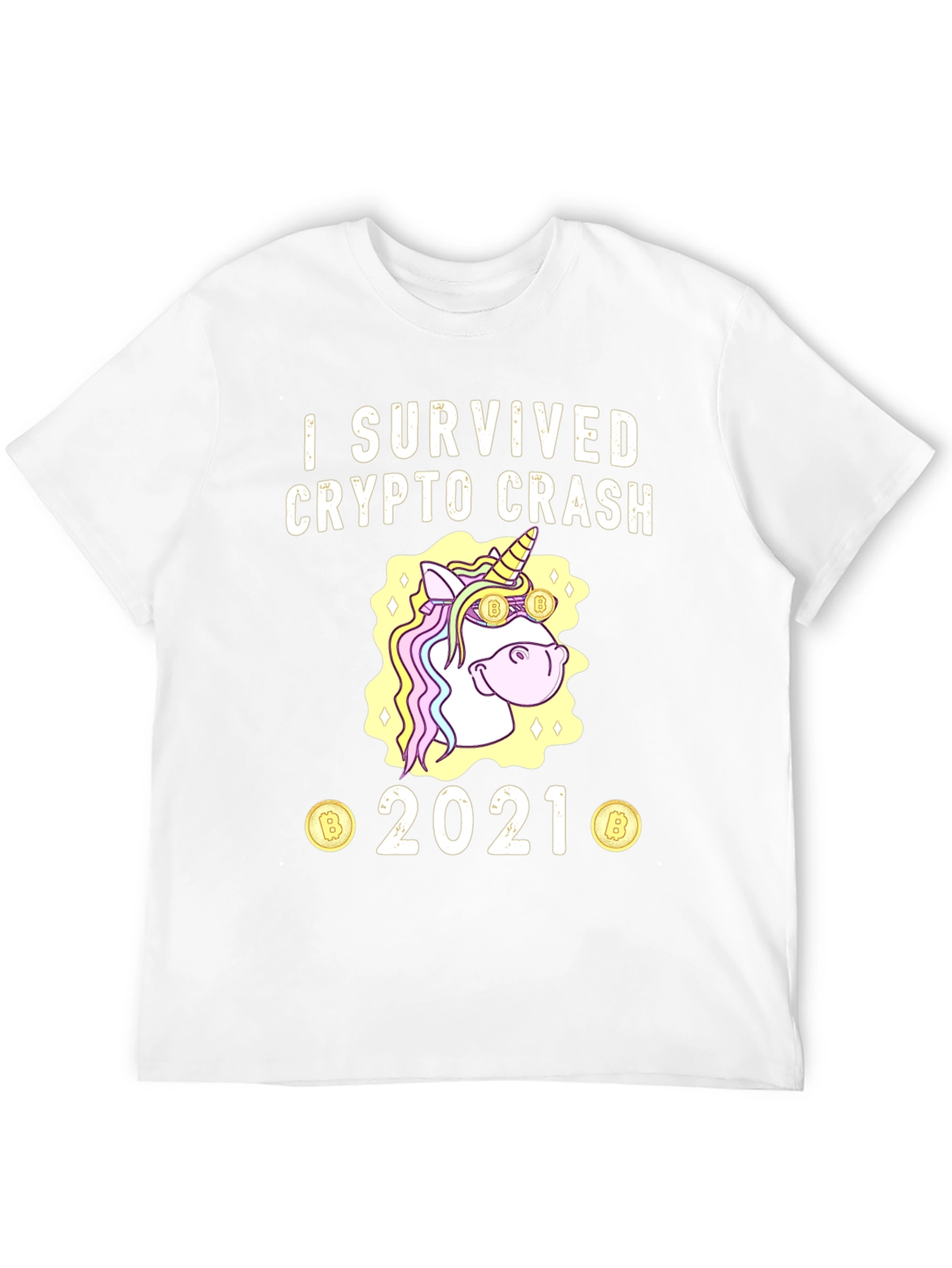 I Survived Crypto Crash 2021 T-Shirt
