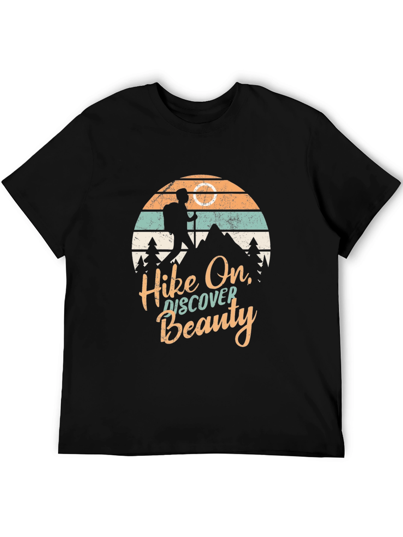 Hike On Discover Beauty Graphic T-Shirt