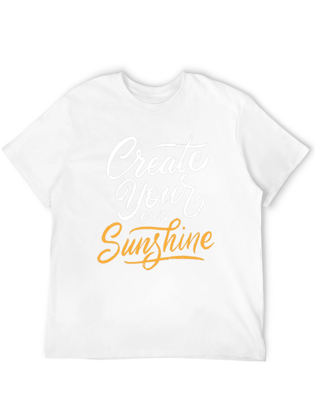 Create Your Own Sunshine Graphic Tee - Black T-Shirt