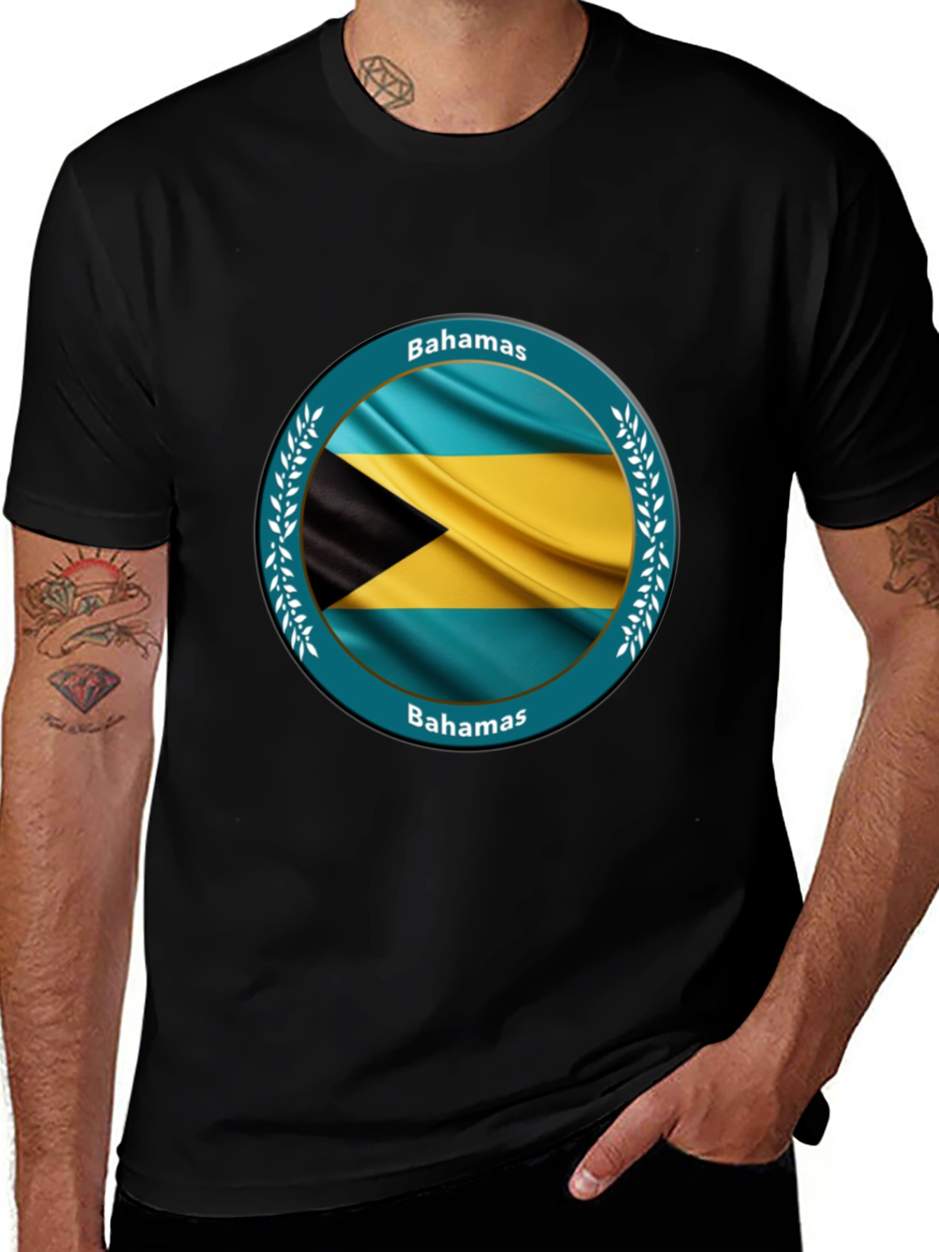 Bahamas Flag T-Shirt - Island Pride