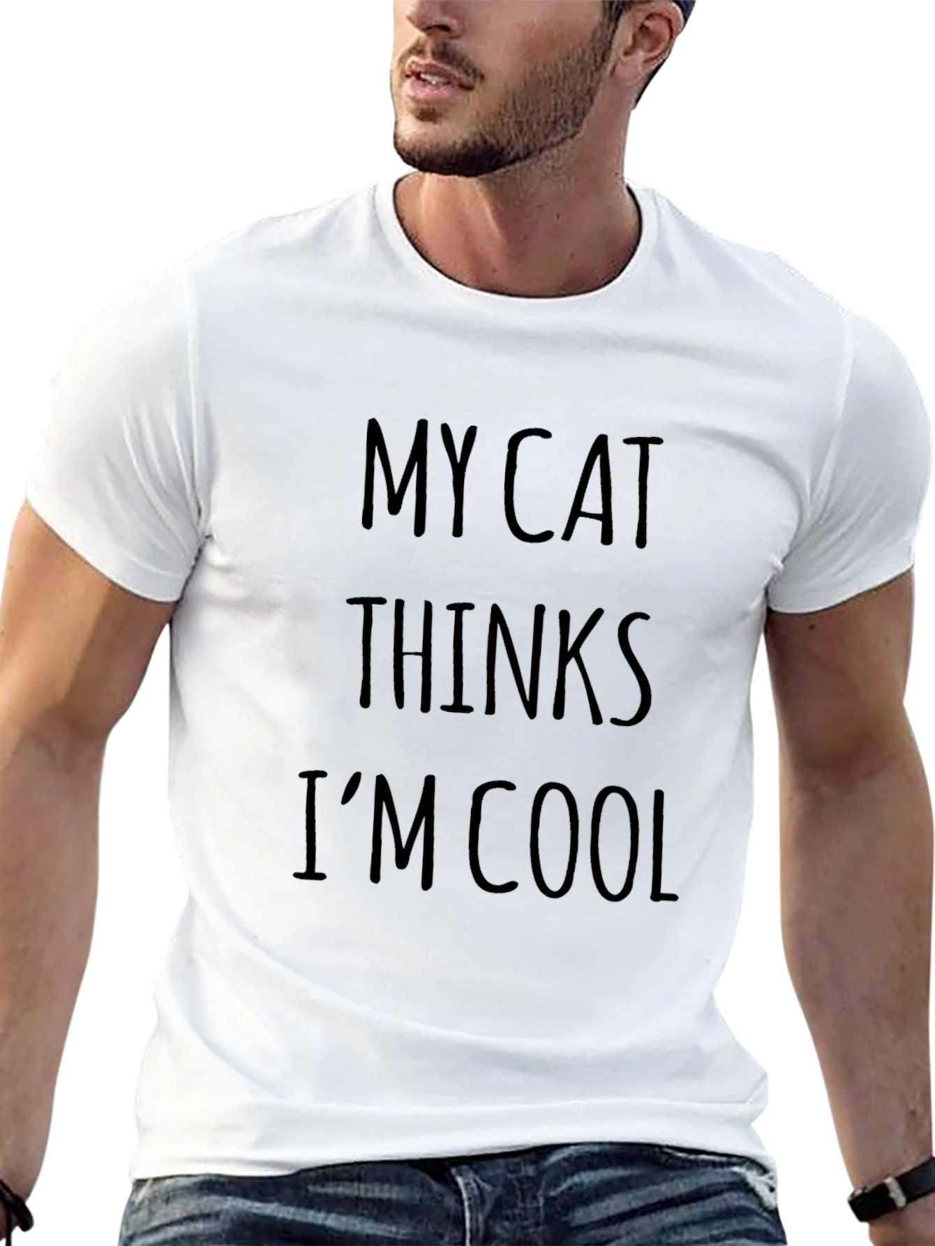 My Cat Thinks Im Cool T-Shirt
