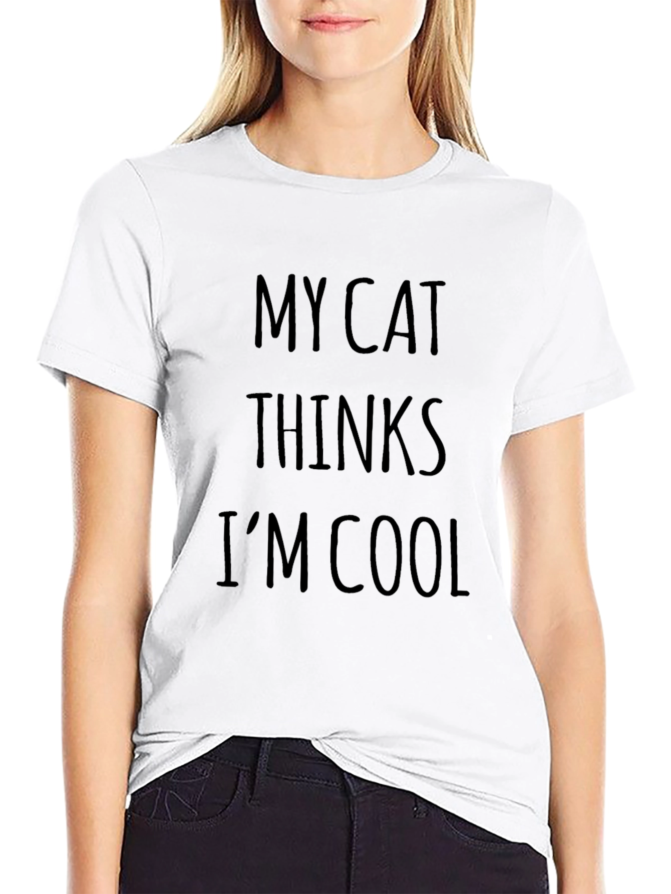 My Cat Thinks Im Cool T-Shirt
