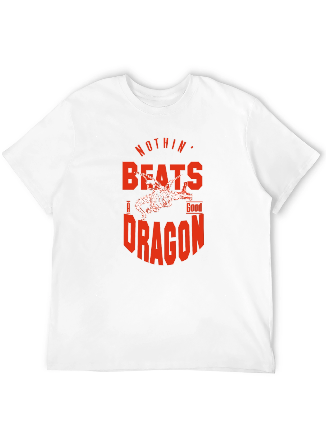 Nothin Beats a Good Dragon T-Shirt - Black