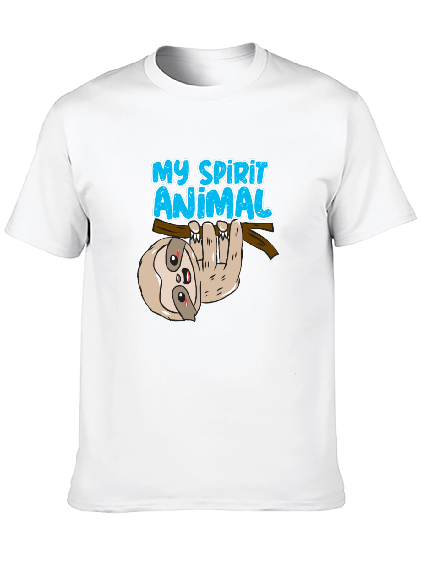 My Spirit Animal Sloth T-Shirt - Soft Cotton Tee