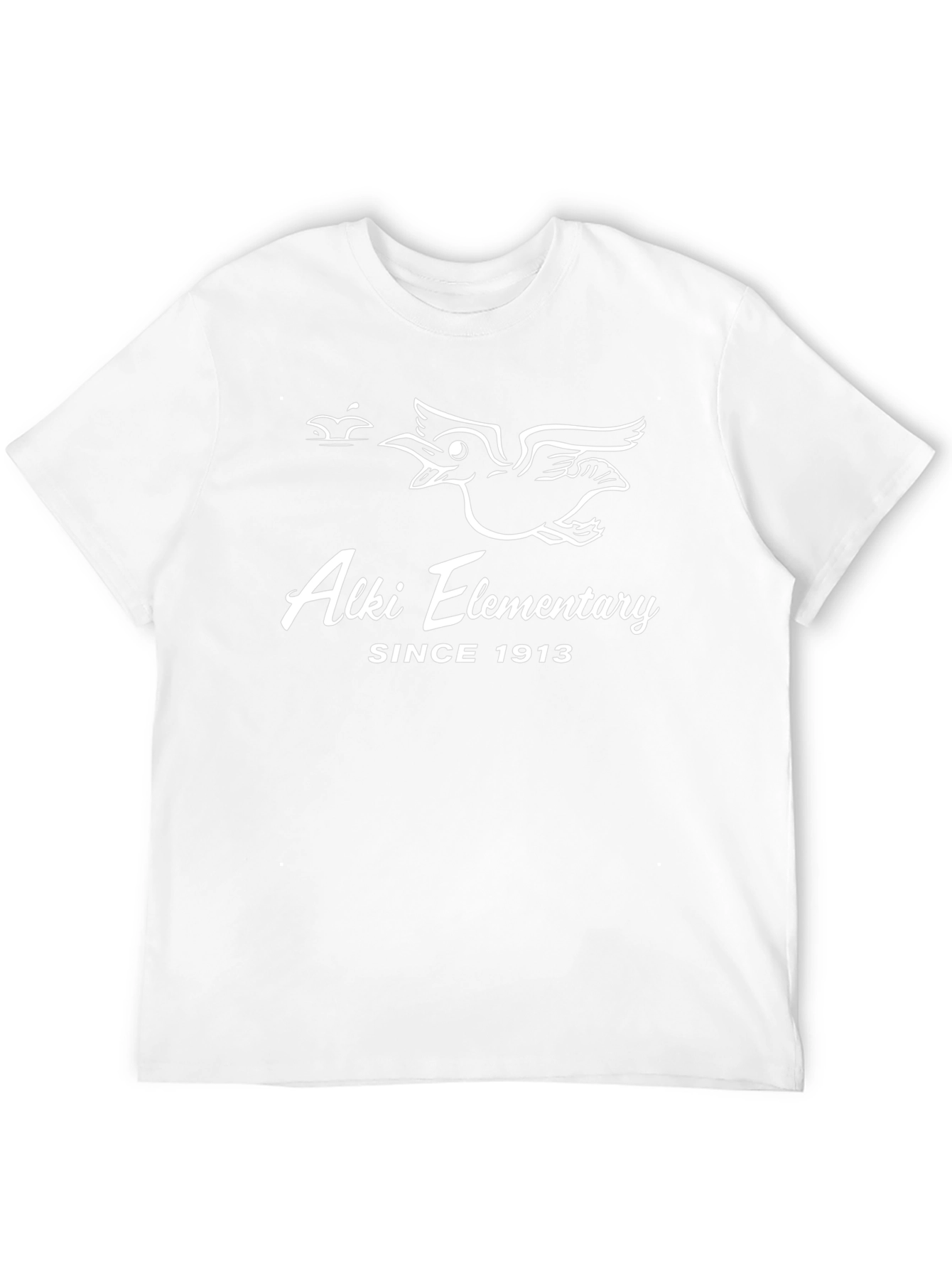 Alki Elementary Since 1913 Black T-Shirt