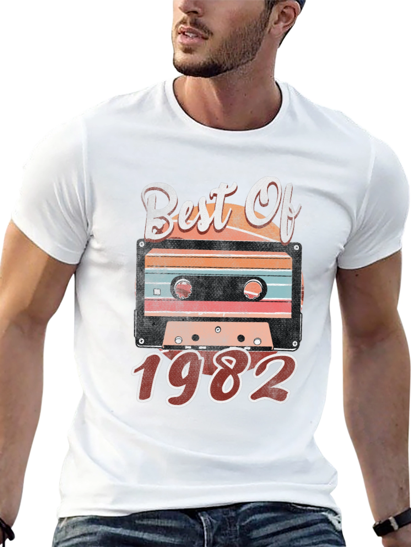Best of 1982 Cassette Tape Graphic Tee