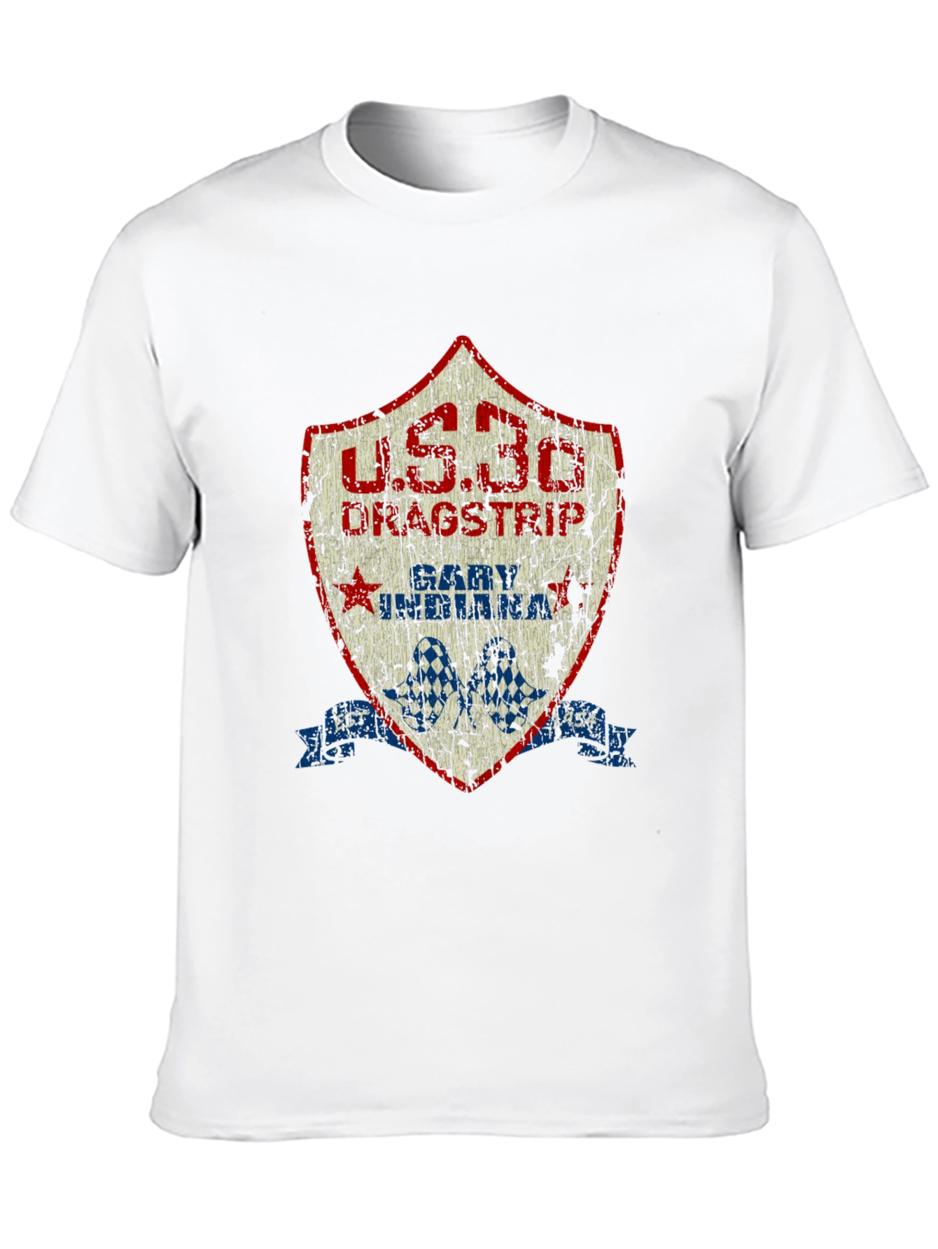 U.S. 30 Dragstrip Gary Indiana Graphic Tee