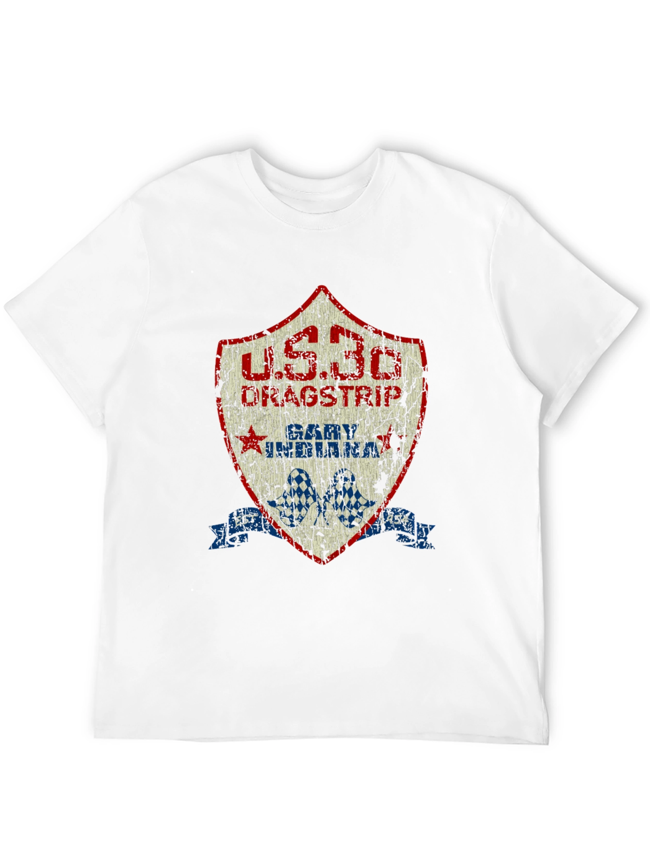 U.S. 30 Dragstrip Gary Indiana Graphic Tee