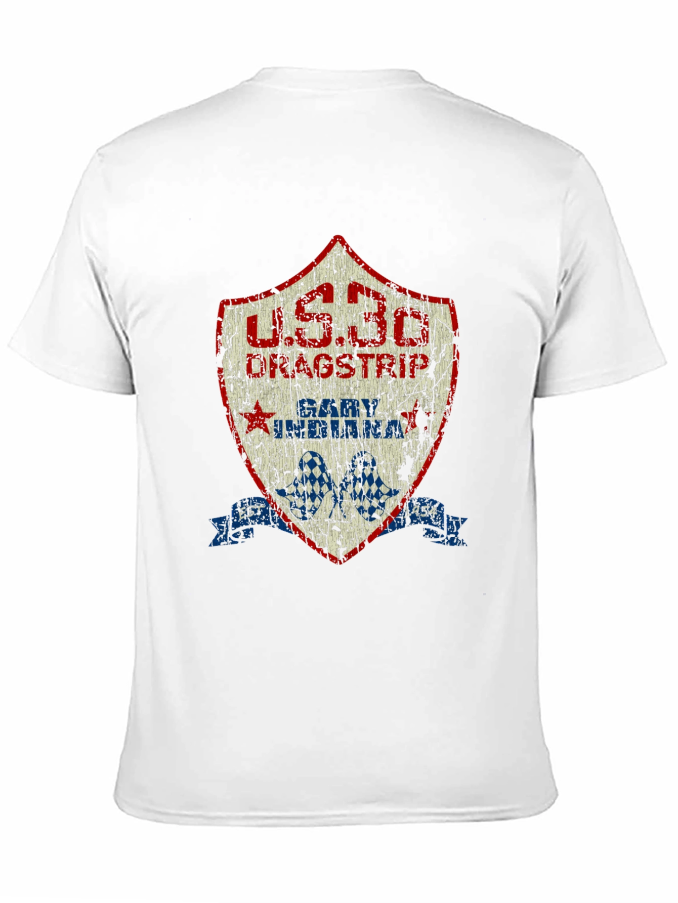 U.S. 30 Dragstrip Gary Indiana Graphic Tee