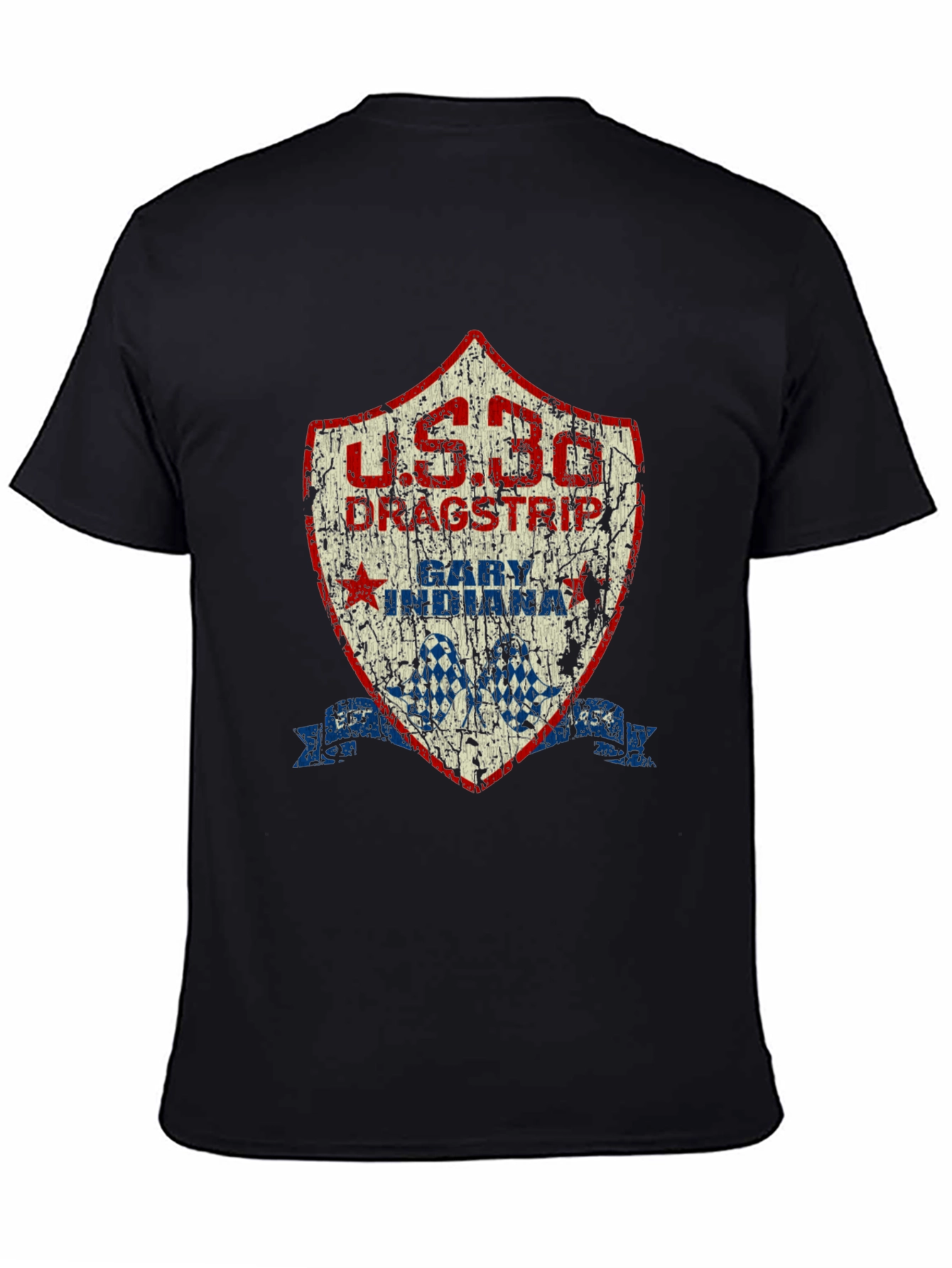 U.S. 30 Dragstrip Gary Indiana Graphic Tee