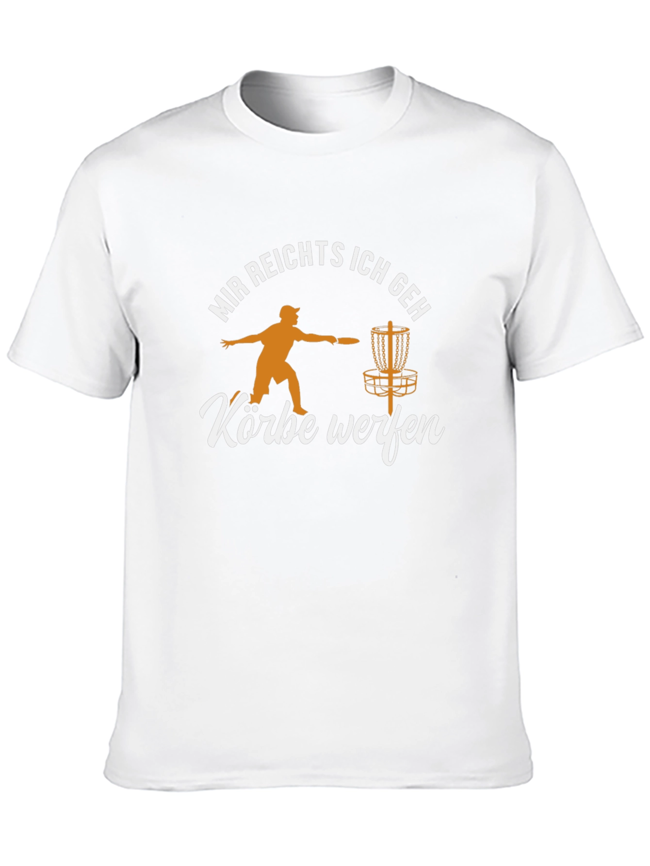 Funny Disc Golf T-Shirt - Körbe Werfen