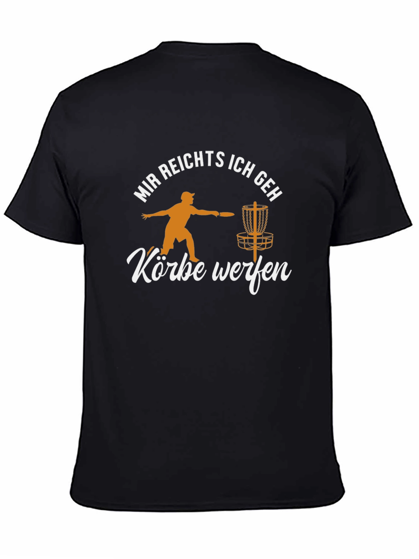 Funny Disc Golf T-Shirt - Körbe Werfen