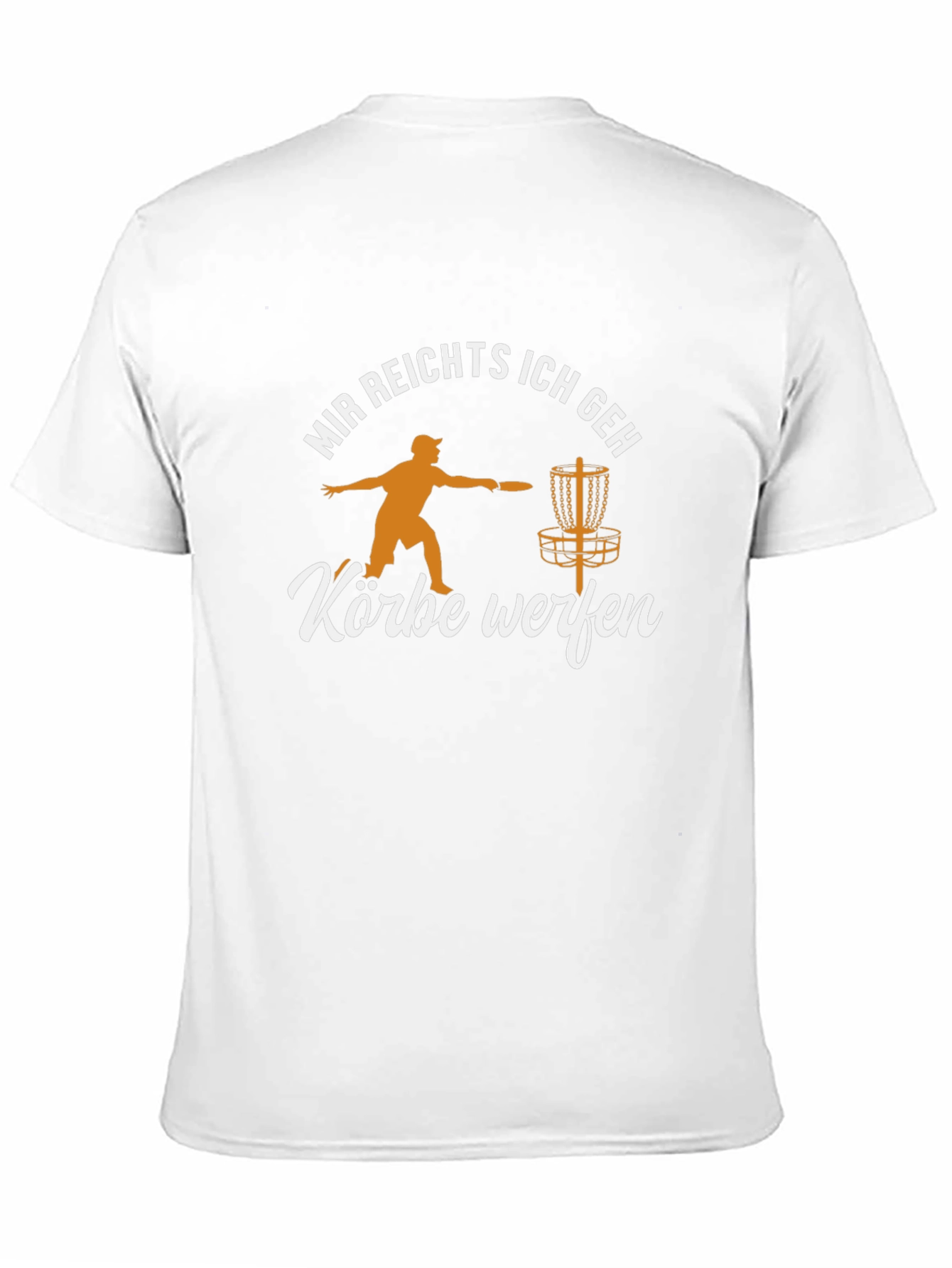 Funny Disc Golf T-Shirt - Körbe Werfen