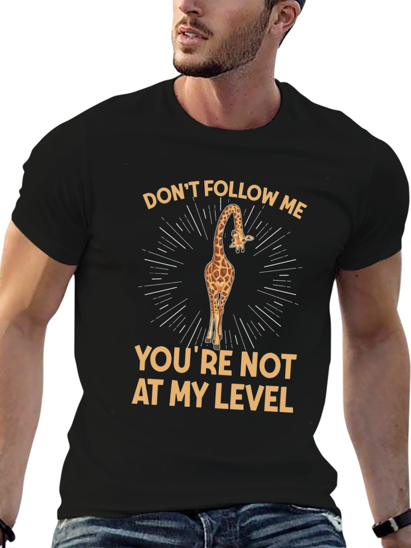 Giraffe T-Shirt - Dont Follow Me