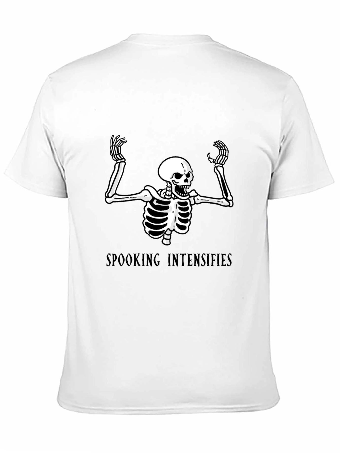 Spooking Intensifies Black Graphic Tee