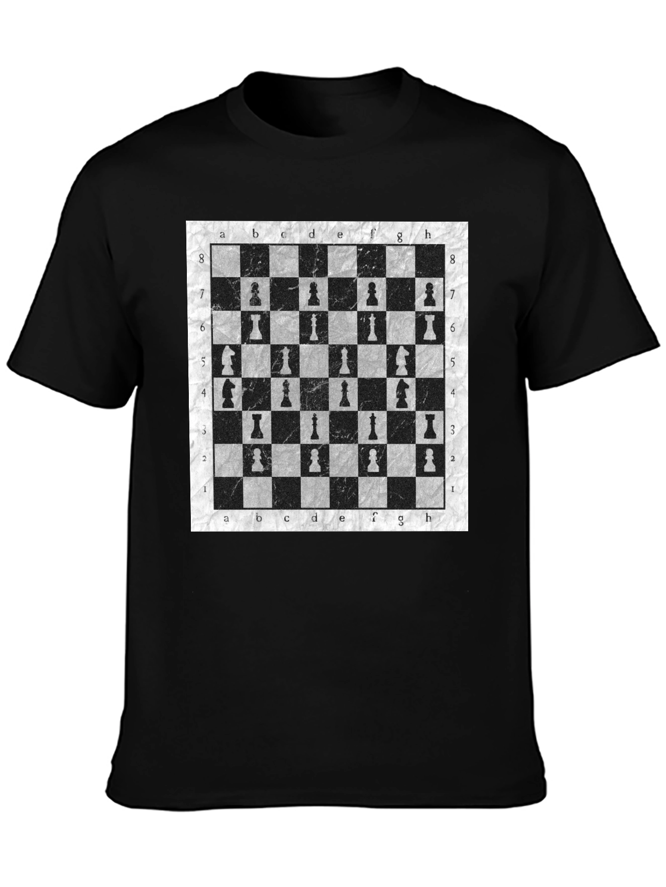 Chessboard Pattern T-Shirt | Stylish Unisex Tee