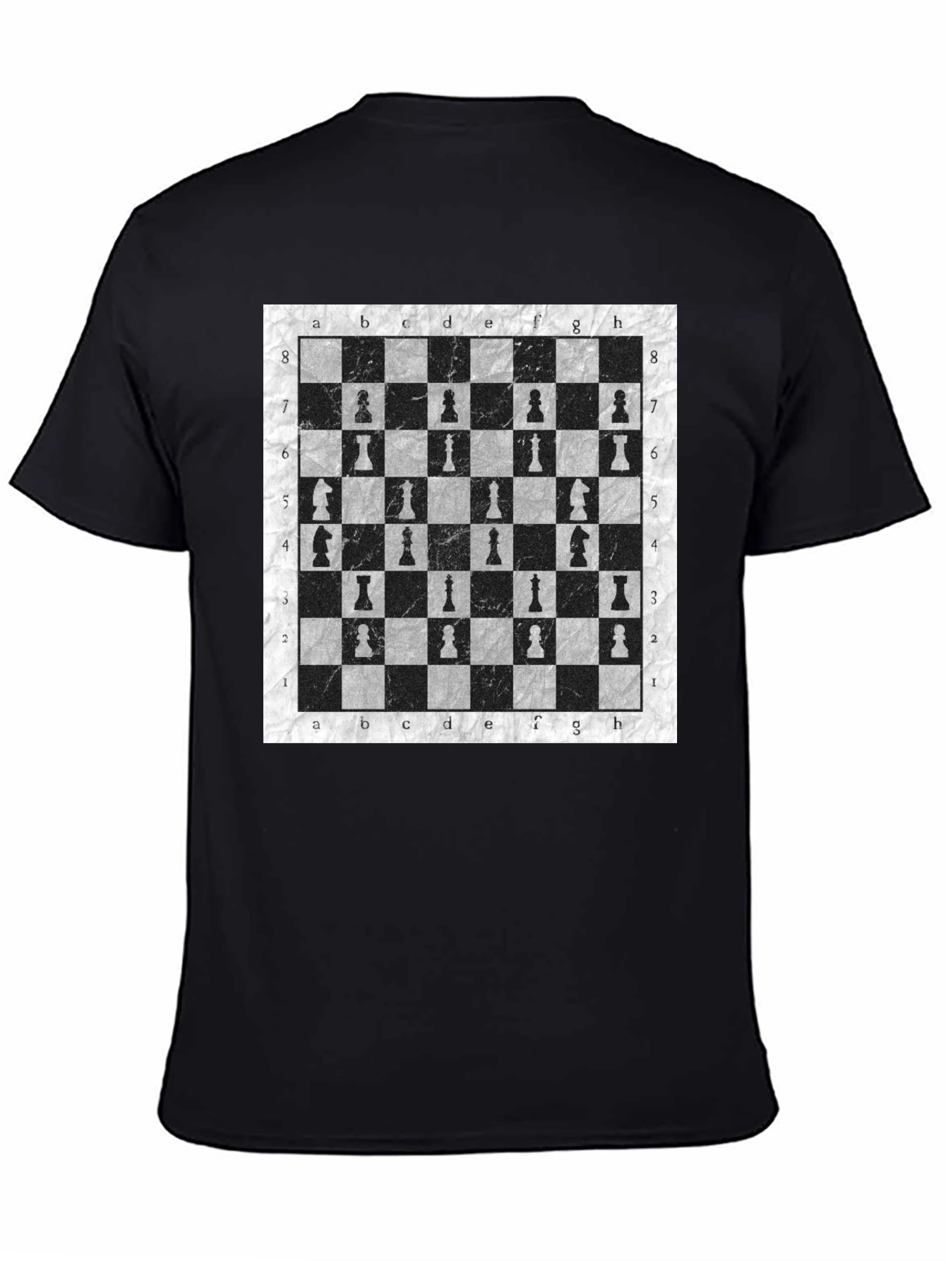 Chessboard Pattern T-Shirt | Stylish Unisex Tee