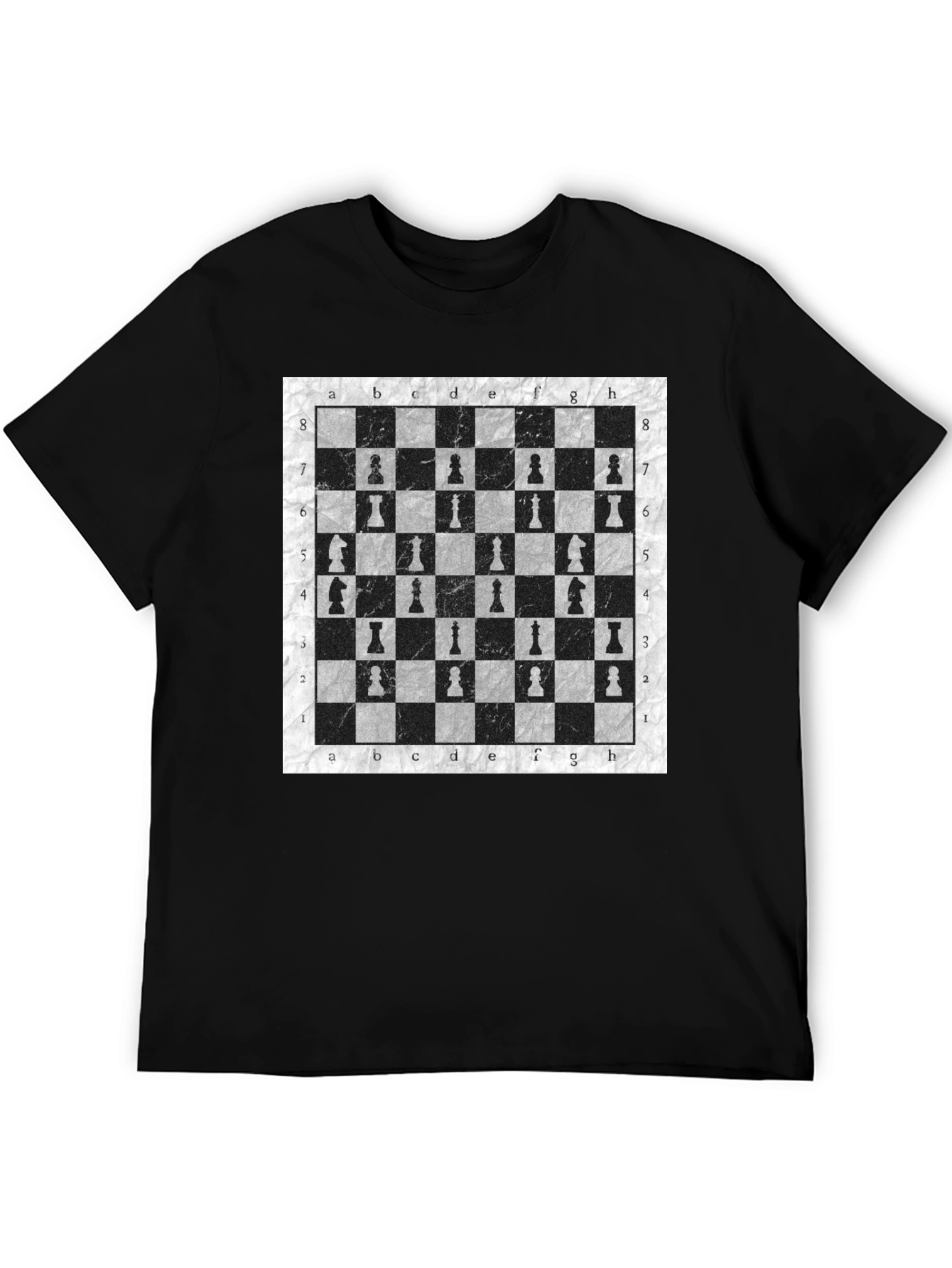 Chessboard Pattern T-Shirt | Stylish Unisex Tee