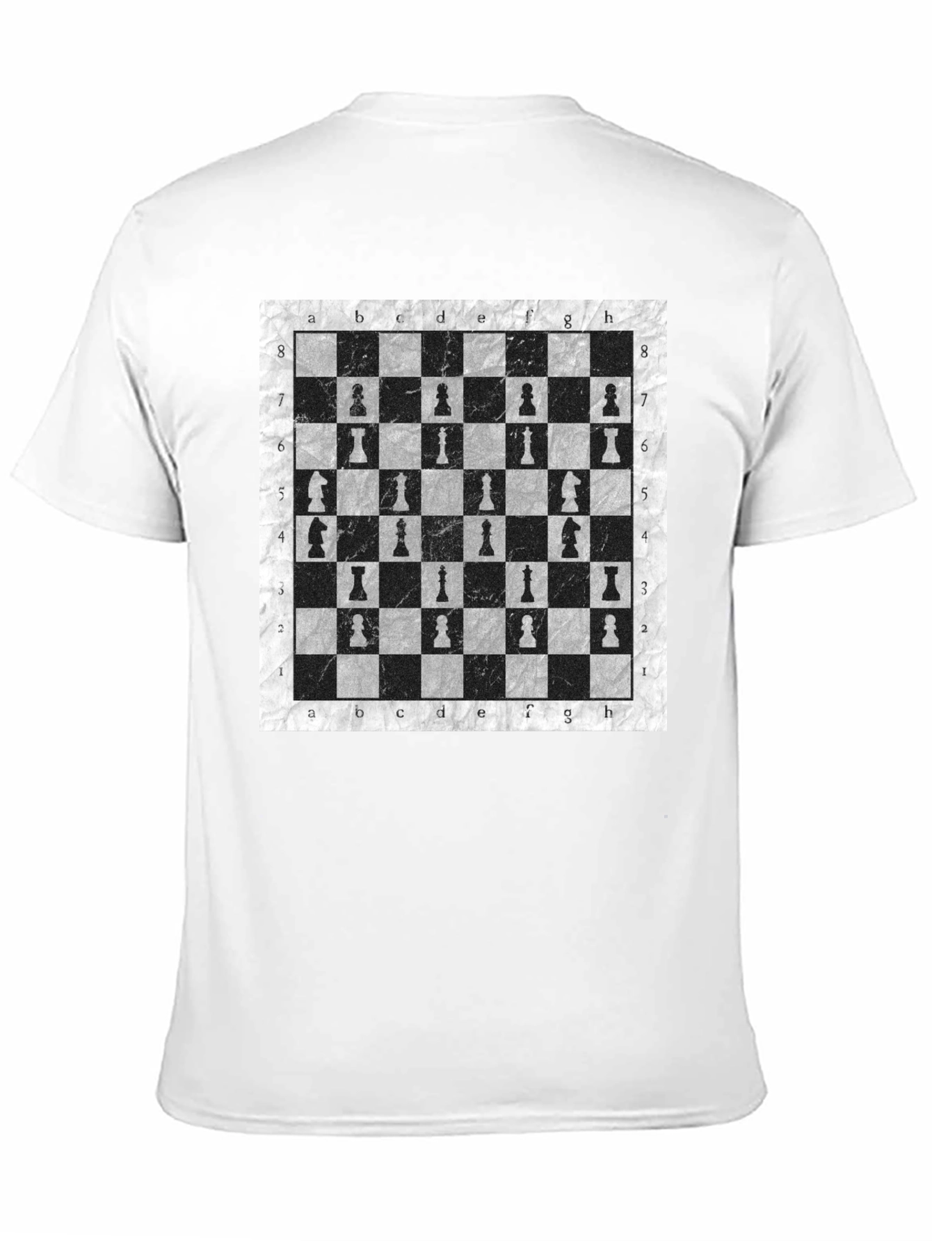 Chessboard Pattern T-Shirt | Stylish Unisex Tee